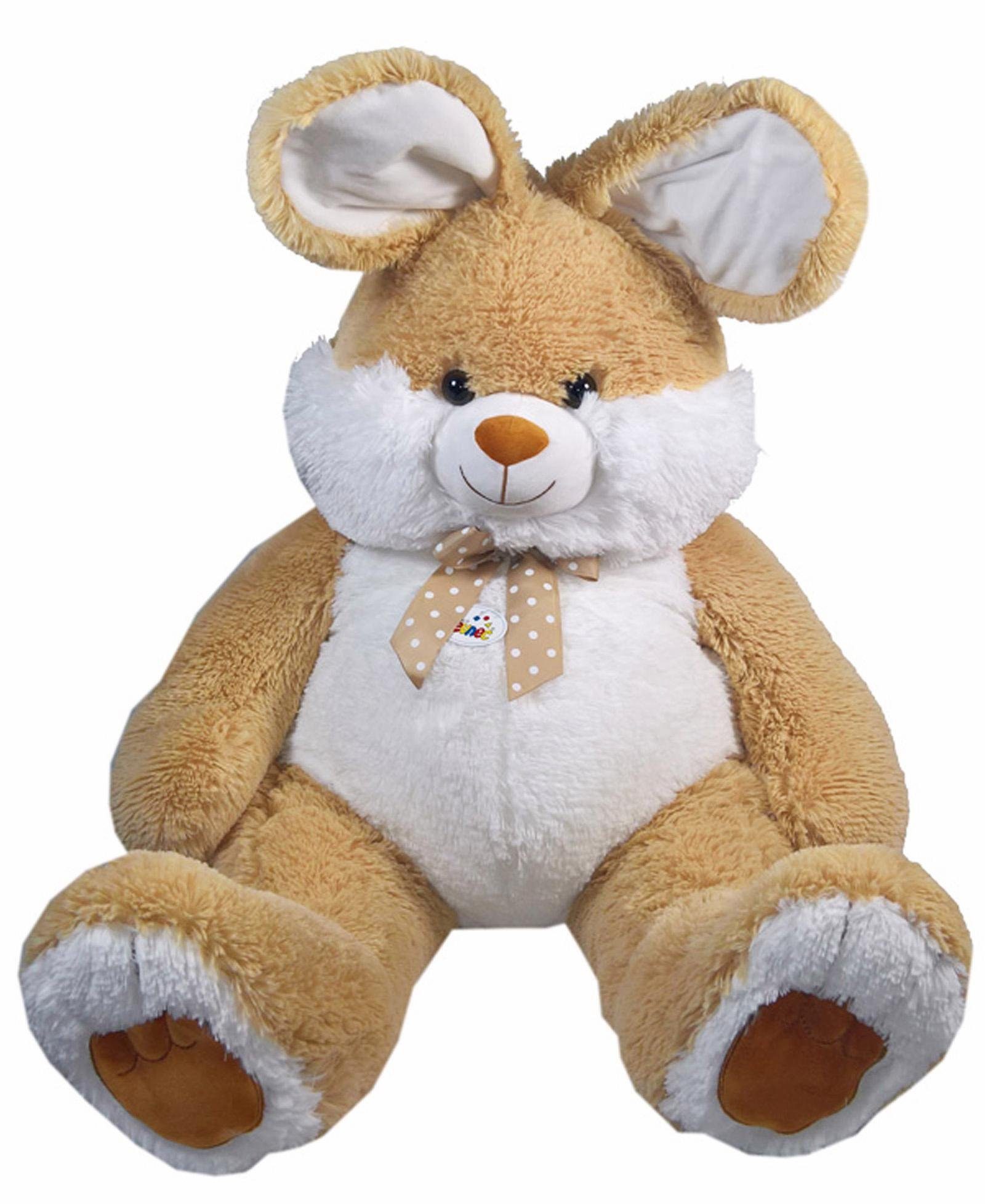 Image of Heunec® Kuscheltier »Hase schlenkernd mit Schleife, 85 cm«