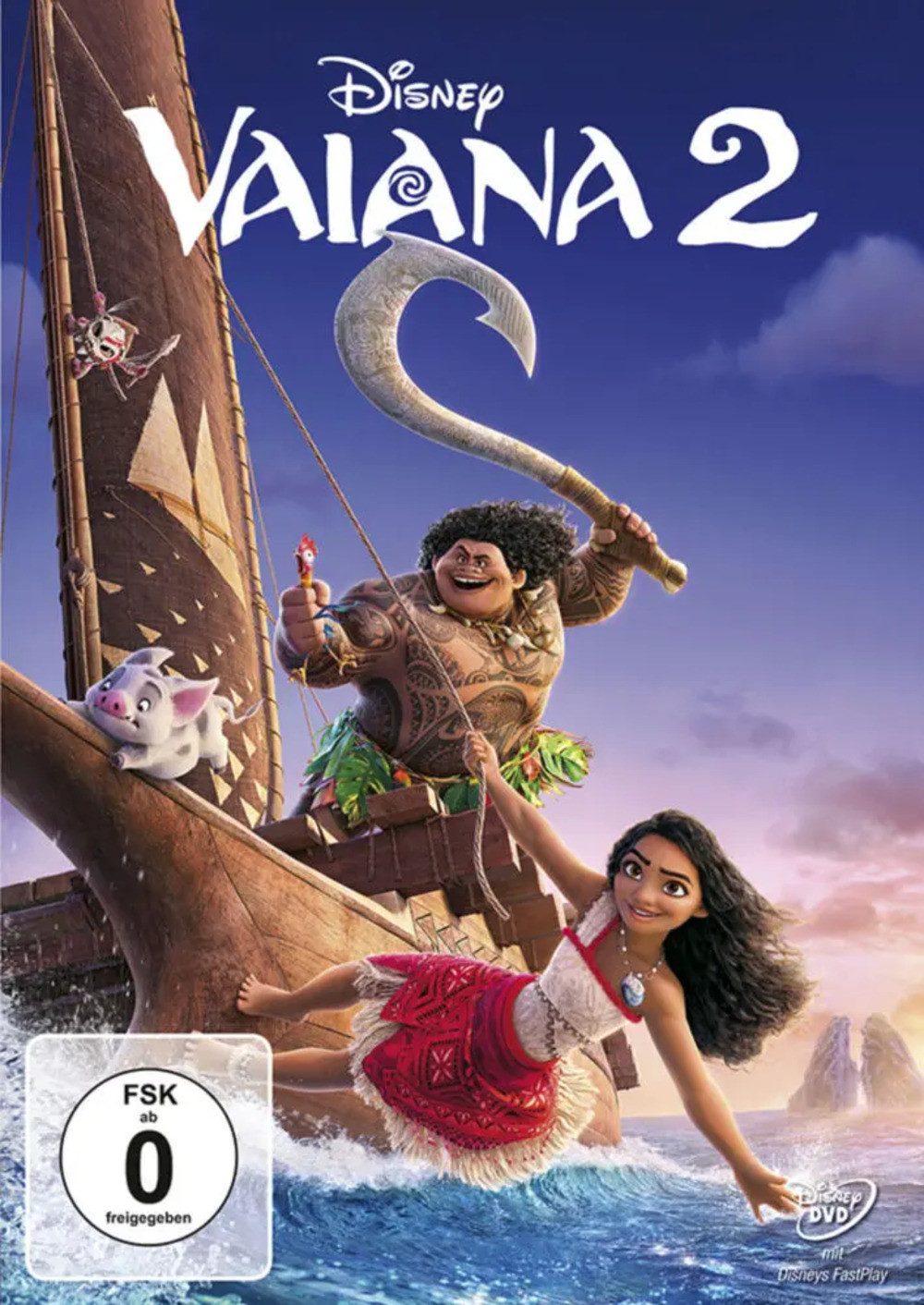 DVD Vaiana 2