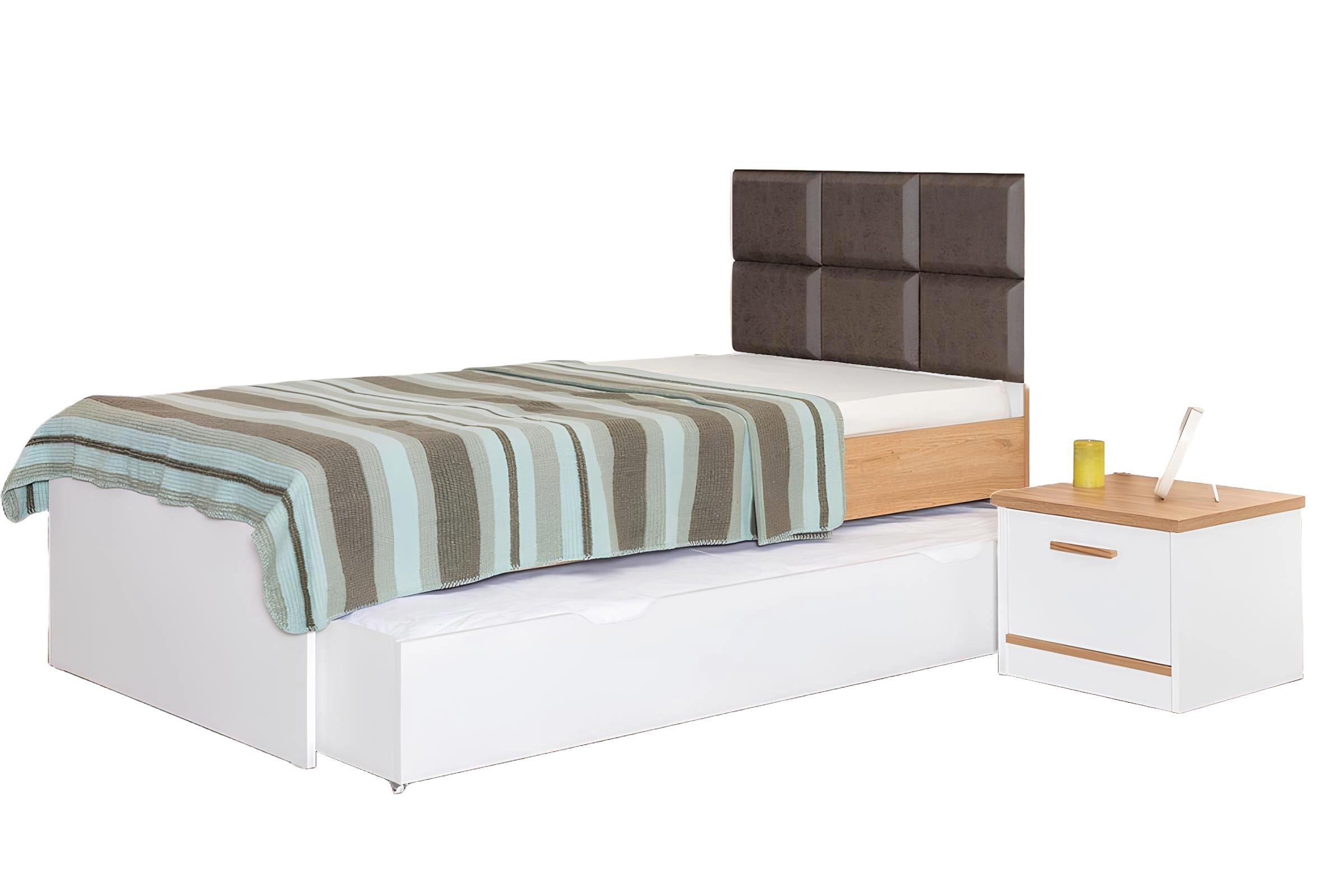 Xlmoebel Kinderbett Designer Holzbett für Kinder in modernem, eleganten Design (Kinderbett, 1-tlg., Kinderbett), Hergestellt in Europa
