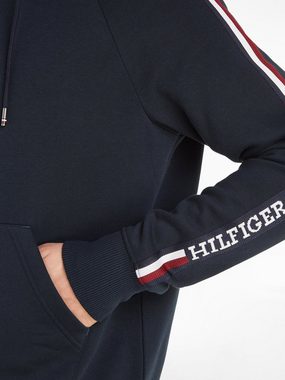 Tommy Hilfiger Sweatshirt GLOBAL STRIPE 1/4 ZIP mit Reißverschluss