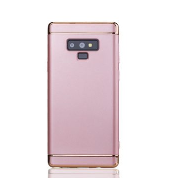 König Design Handyhülle Samsung Galaxy Note 9, Samsung Galaxy Note 9 Handyhülle Backcover Rosa