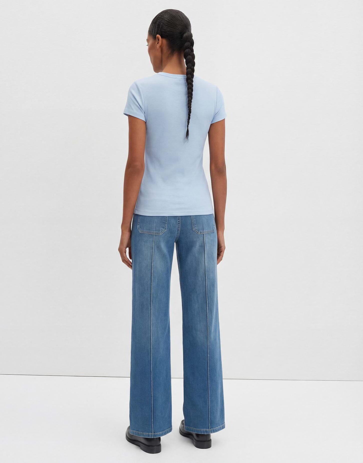 someday Kurzarmshirt Kleoh Schmale Passform, kurzarm und elastisch