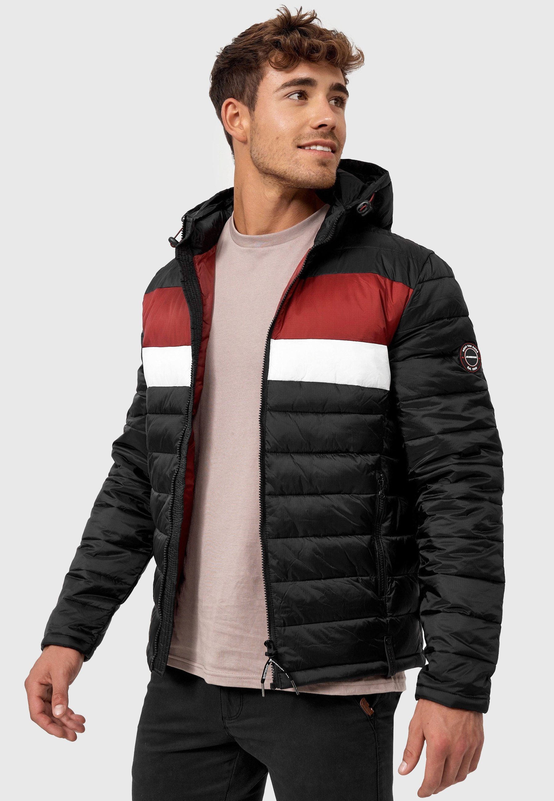 Indicode Steppjacke Herren Hampshire Herrenjacke Daunen-Optik mit elastisch günstig online kaufen