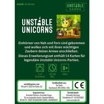 Asmodee Spiel, Unstable Unicorns - Legendäre Einhörner