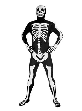 Morphsuits Kostüm Leuchtendes Skelett, Original Morphsuits - die Premium Suits für die besonderen Anlässe