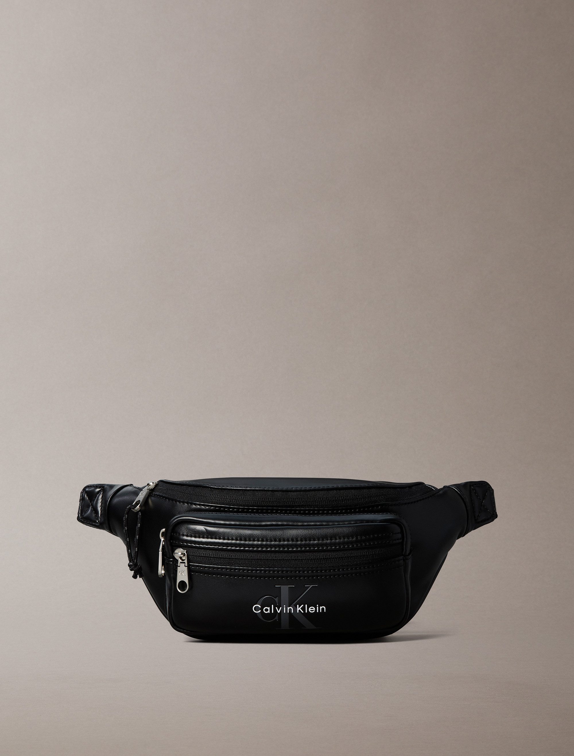 Calvin Klein Gürteltasche BOLD LOGO WEBBING WAISTBAG, Bauchtasche, Body Bag, kleine Cross Body Bag mit Außenfach