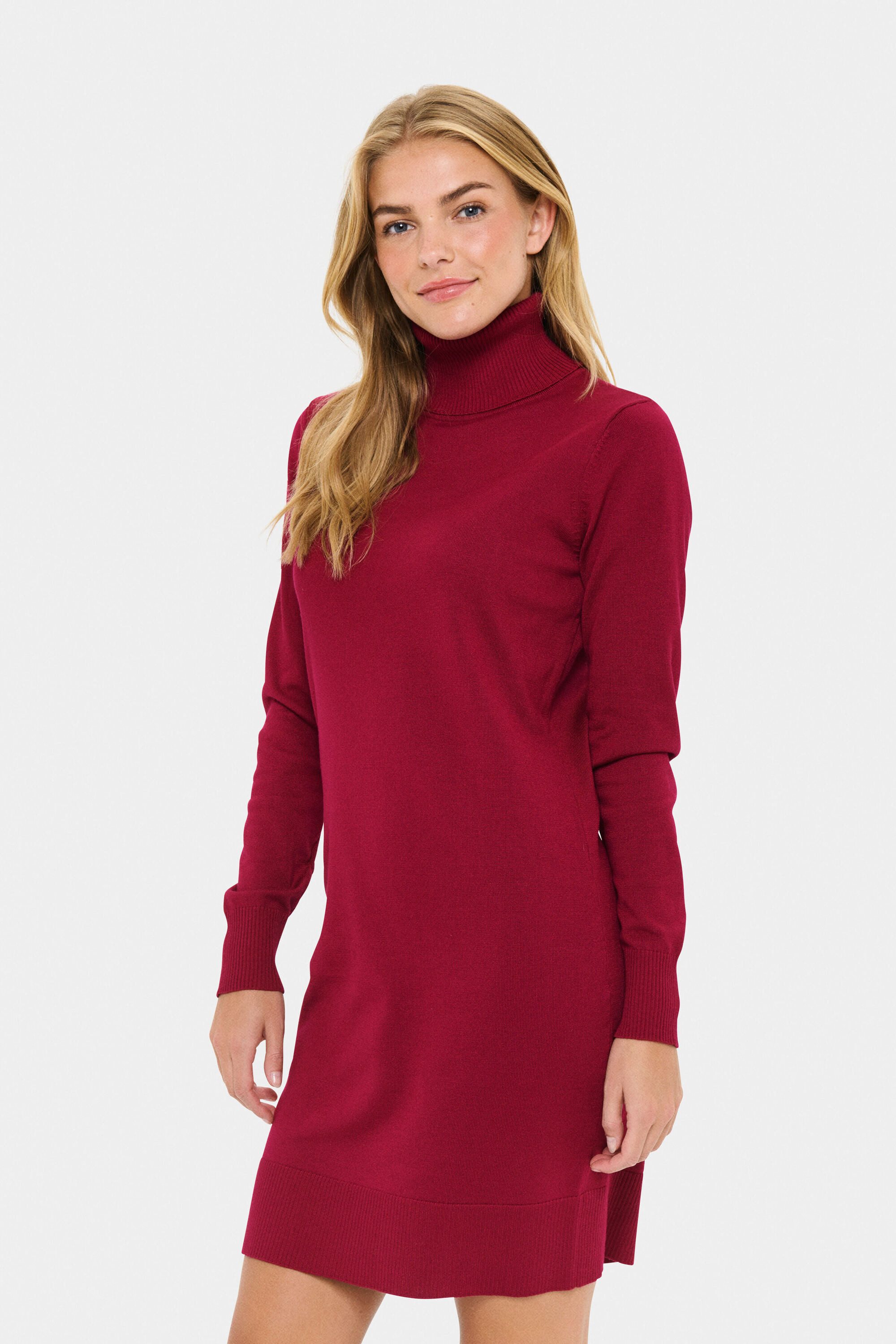 Saint Tropez Blusenkleid Kleid MilaSZ Rollneck Dress