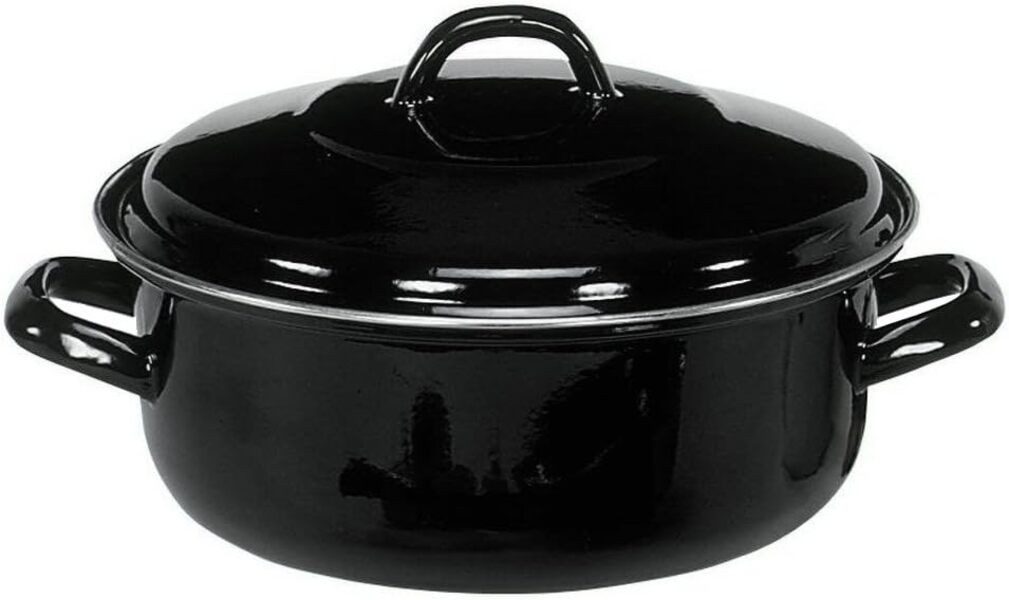 Karl Krüger Bräter Kölner Bräter 22 cm Nostalgie, Aluminium, Schwarz, (1-tlg)