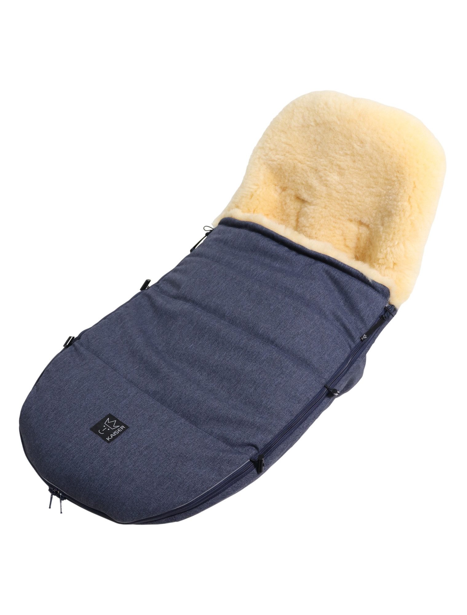 Kaiser Fußsack Classic Style 2.0 for Bugaboo, Lammfell Fußsack