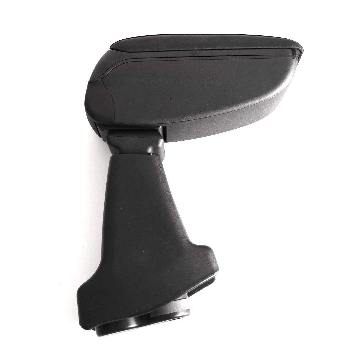 OMAC Armlehne Mittelarmlehne für Fiat 500 500C 2007-2015 PU-Leder ABS Schwarz, Langlebig,Multifunktional,Einfache Installation