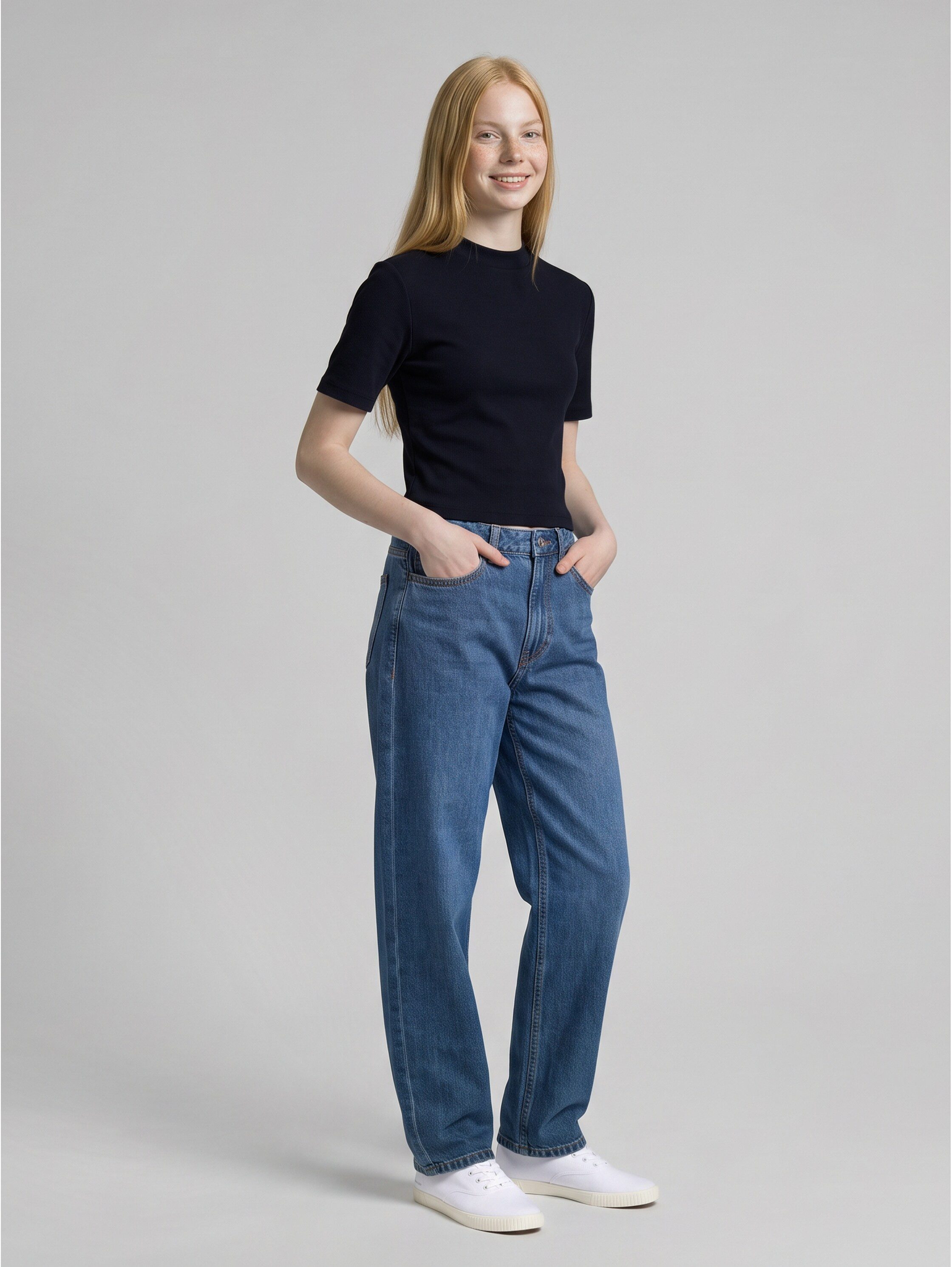TOM TAILOR Tapered-fit-Jeans im Five-Pocket Style – Bild 4 von 5