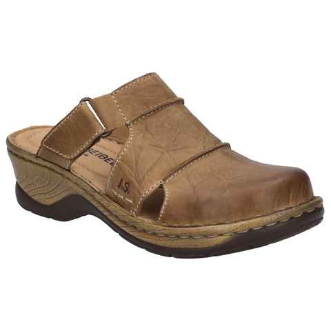 Josef Seibel Catalonia 84 Clog, Vintage, Blockabsatz, Sommerschuh, Schlappen mit 4,5 cm Absatz