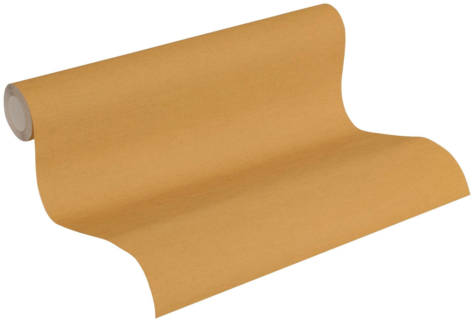 A.S. Création Vliestapete Ethnic Origin Uni, leicht strukturiert, einfarbig, uni, unifarben, Uni Tapete einfarbig Tapeten Wohnzimmer Schlafzimmer Küche modern Büro
