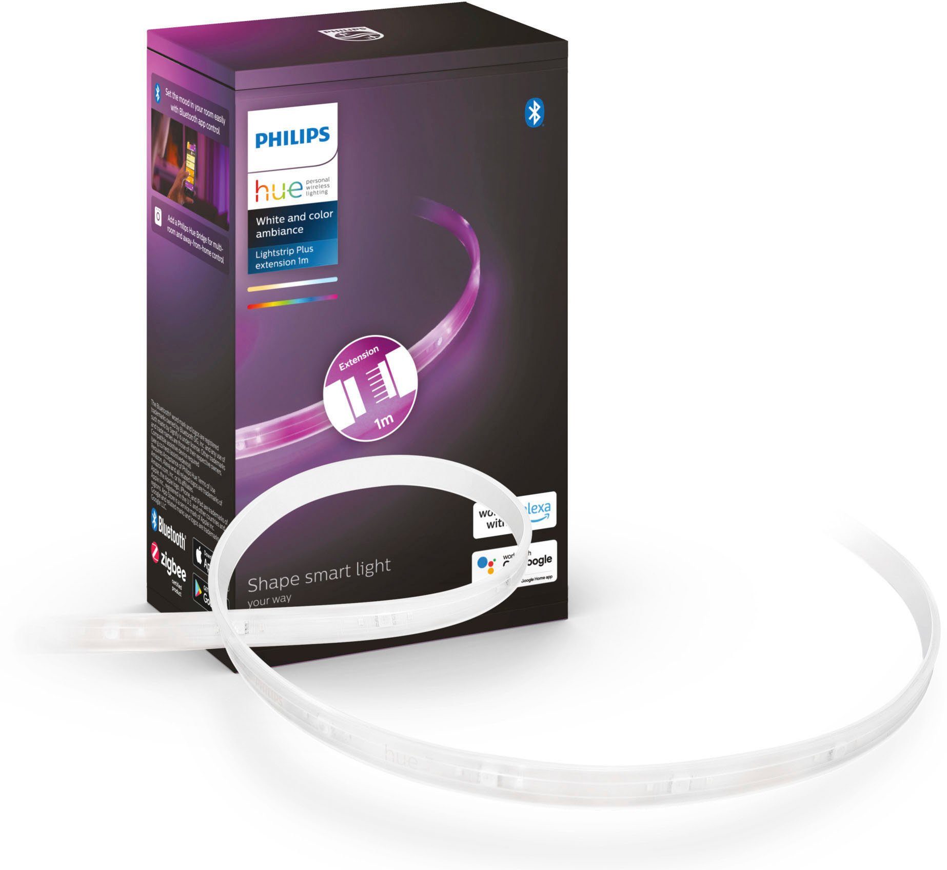 Philips Hue LightStrip Plus 1m Erweiterung günstig online kaufen