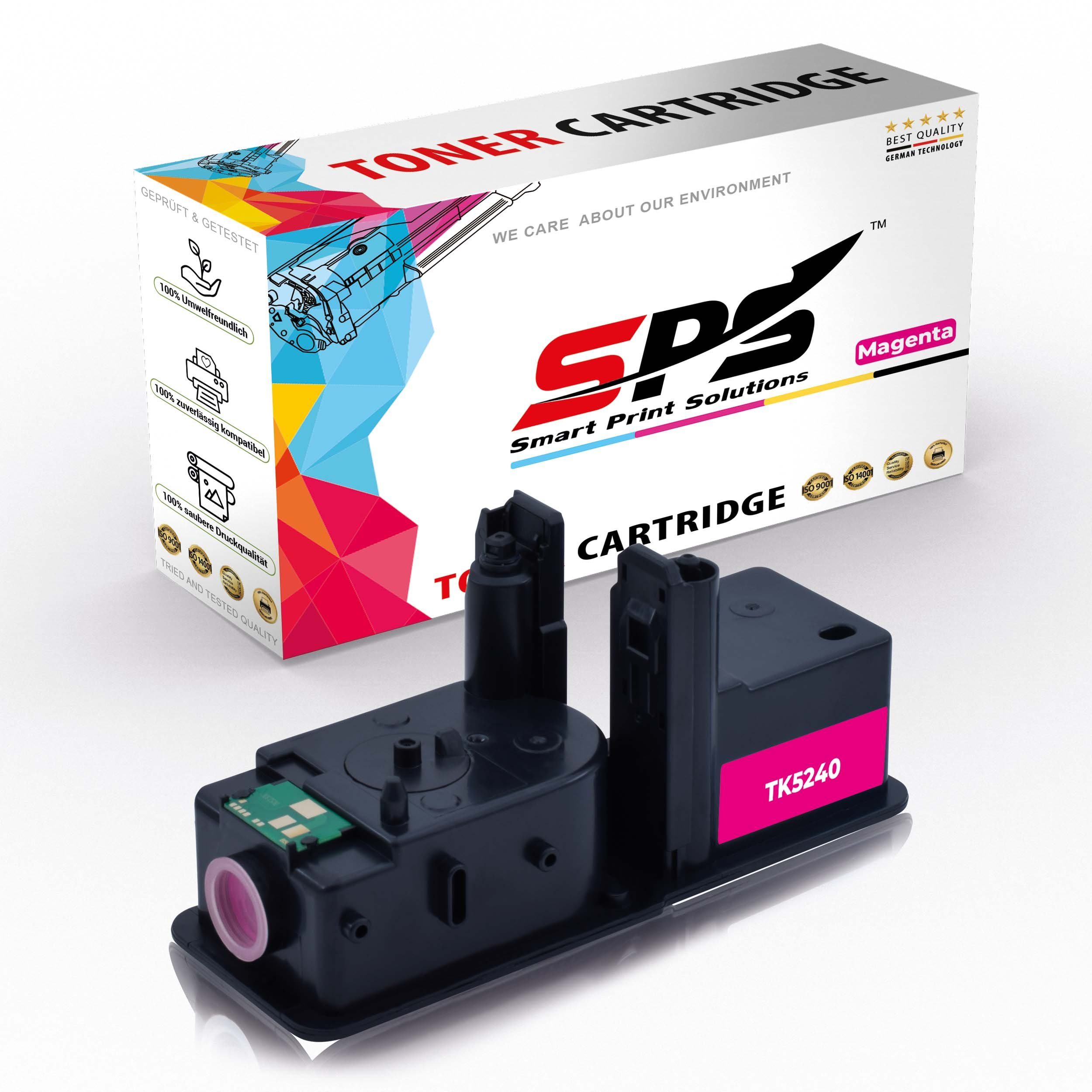 SPS Tonerkartusche Kompatibel für Kyocera Ecosys P5026CDW (1102RB3NL0, (1er Pack, 1-St., 1 x Toner (Für Kyocera TK-5240 Magenta)