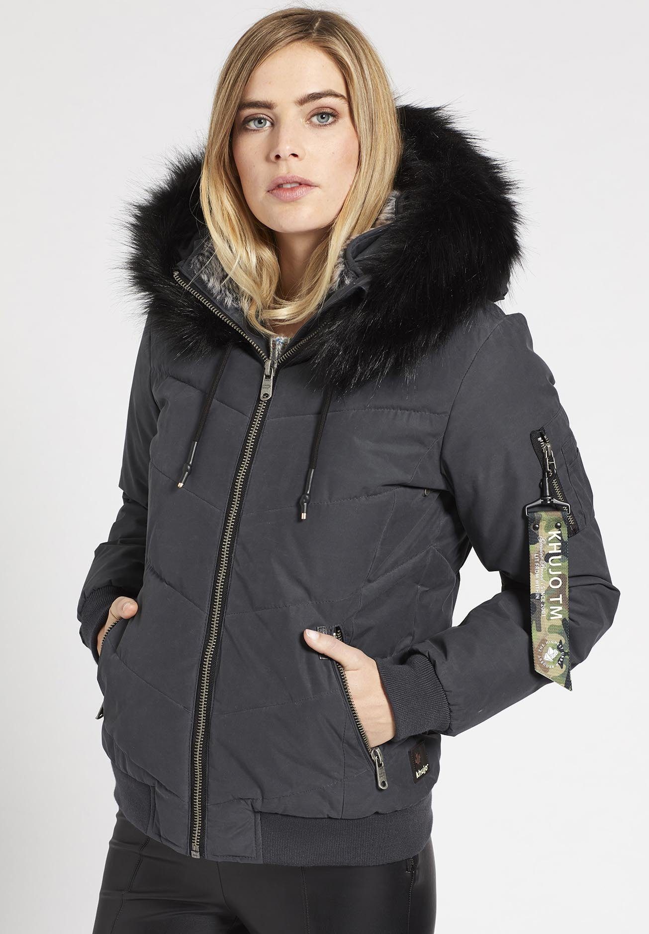 khujo Winterjacke »ADELINDE« mit abnehmbarer Kapuze online kaufen OTTO