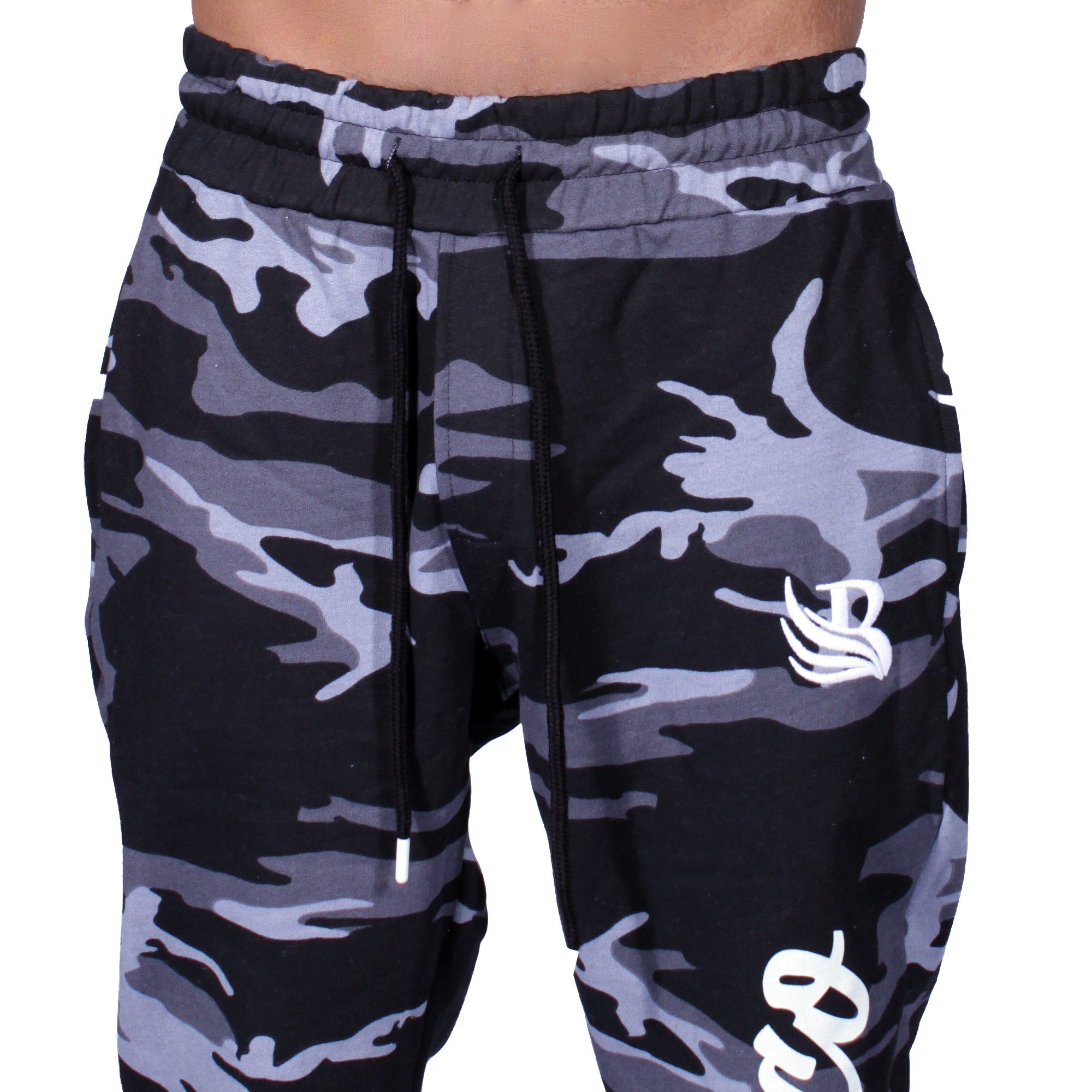 Jogginghose Banco Camouflage_A Streetwear Jogginghose Banco Herren Sweatpants Sporthose Trainingshose