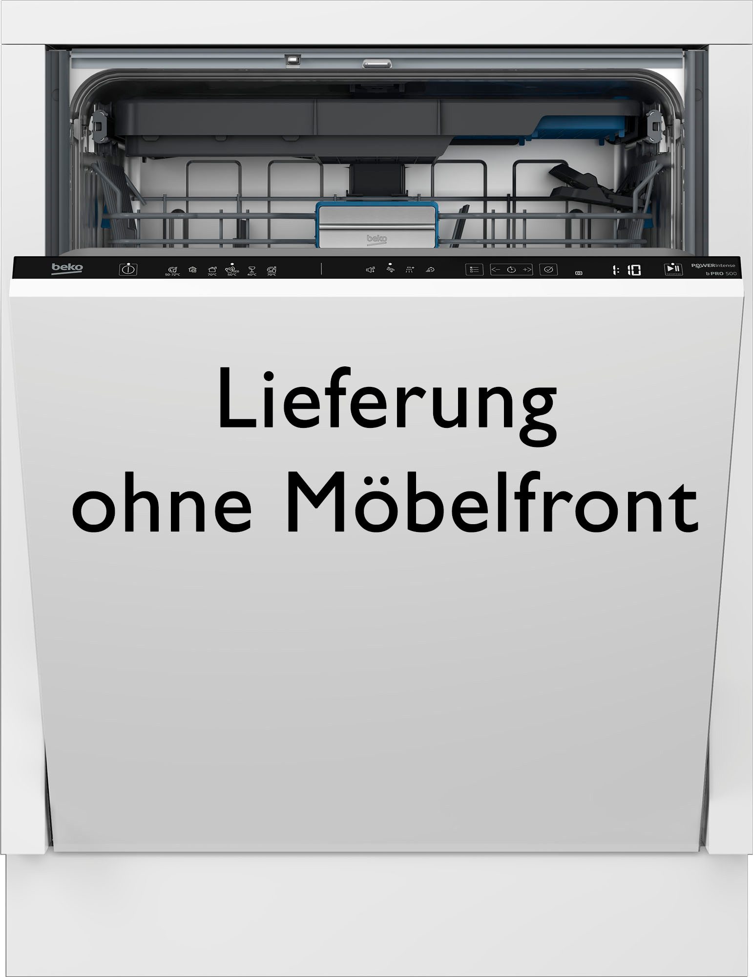 BEKO vollintegrierbarer Geschirrspüler BDIN36550P, 8,9 l, 15 Maßgedecke