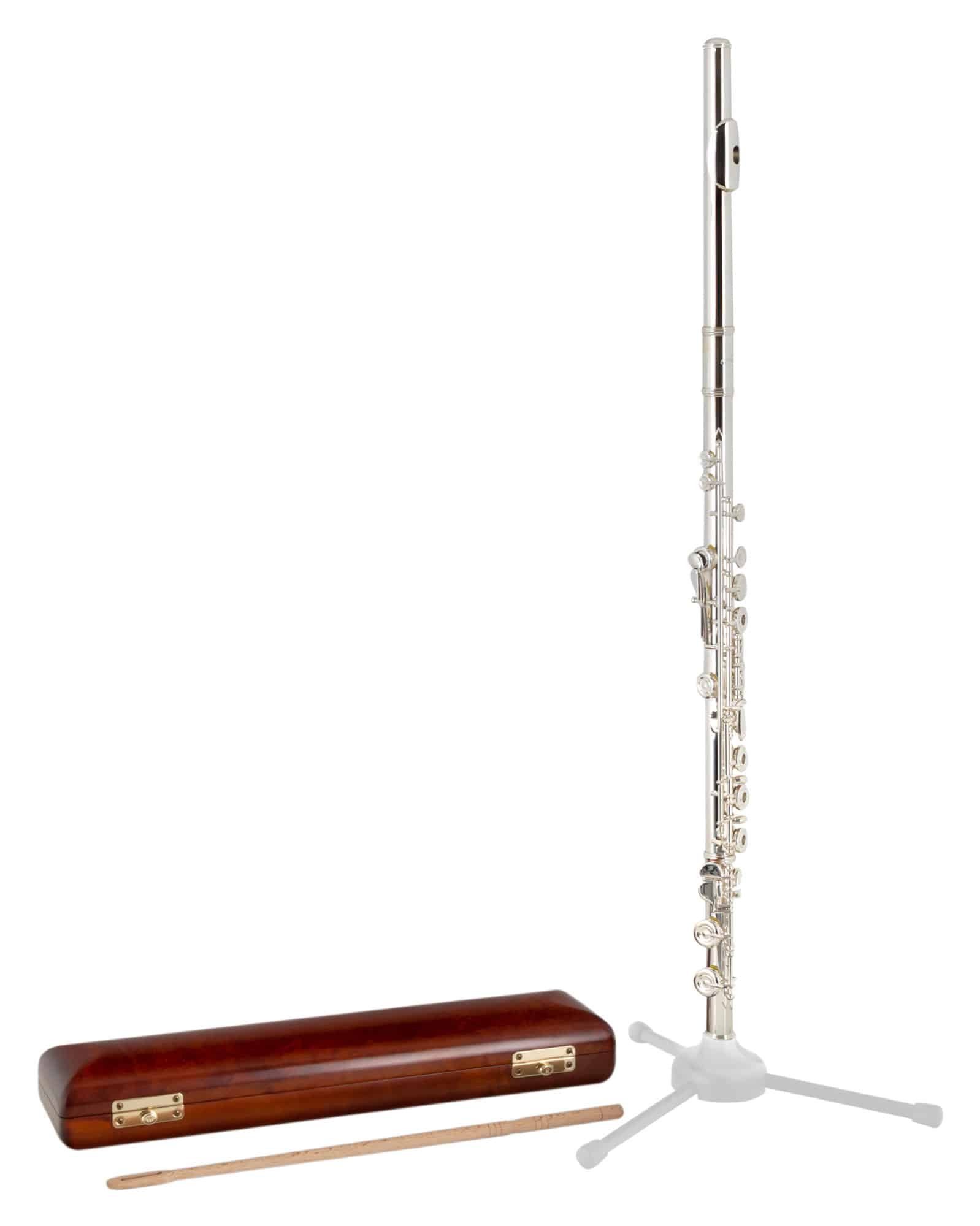 Lechgold Querflöte FL-19/5R Querflöte - Silbern C, Offset-Ausführung mit vorgezogenem G