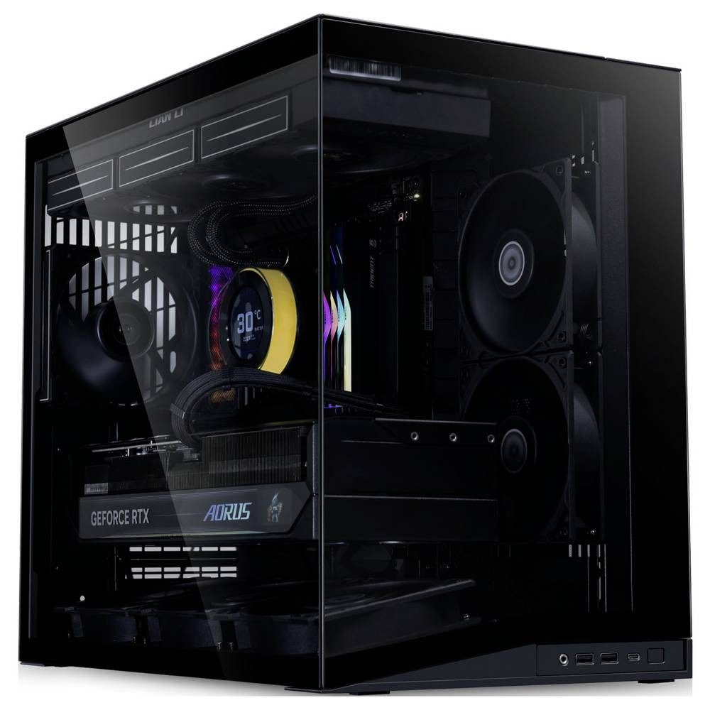 Lian Li PC-Gehäuse O11 Dynamic Mini V2 Flow Mini-Tower Gehäuse, PC-Gehäuse