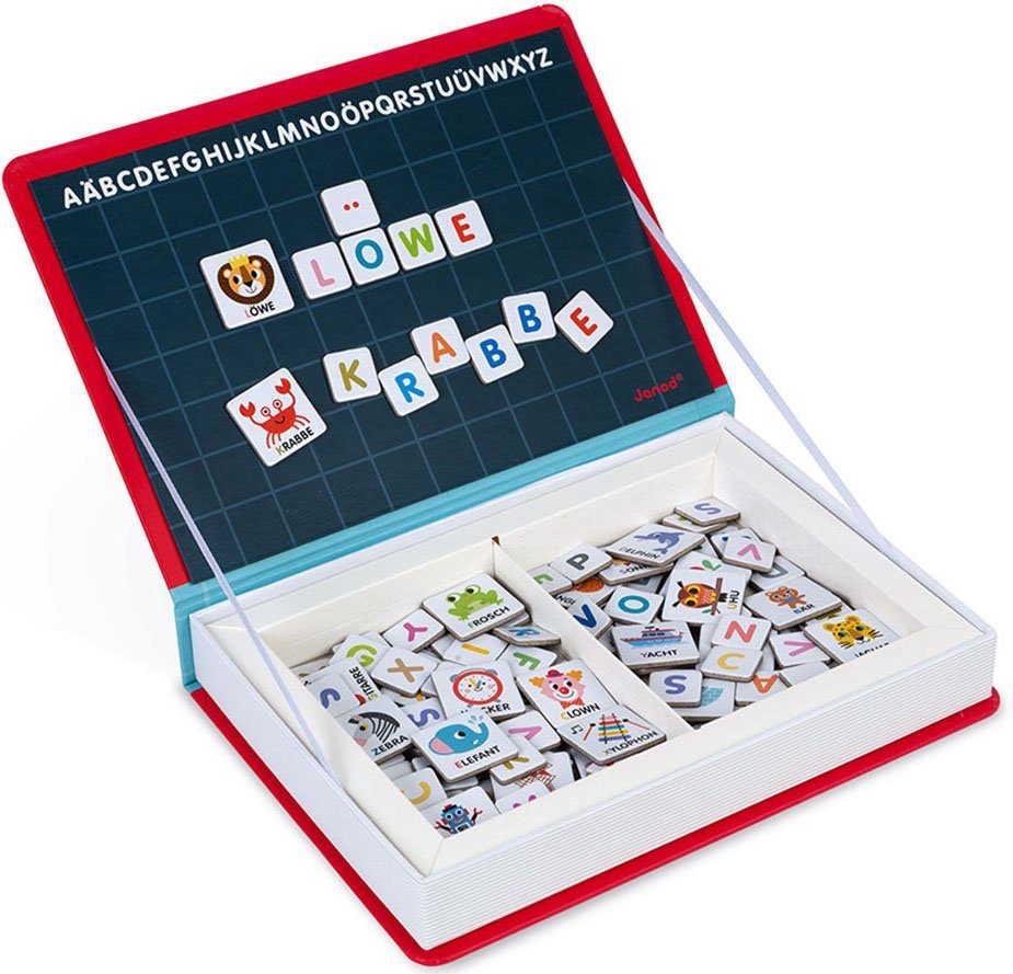 Magnetbuch Janod Alphabet Lernspielzeug -