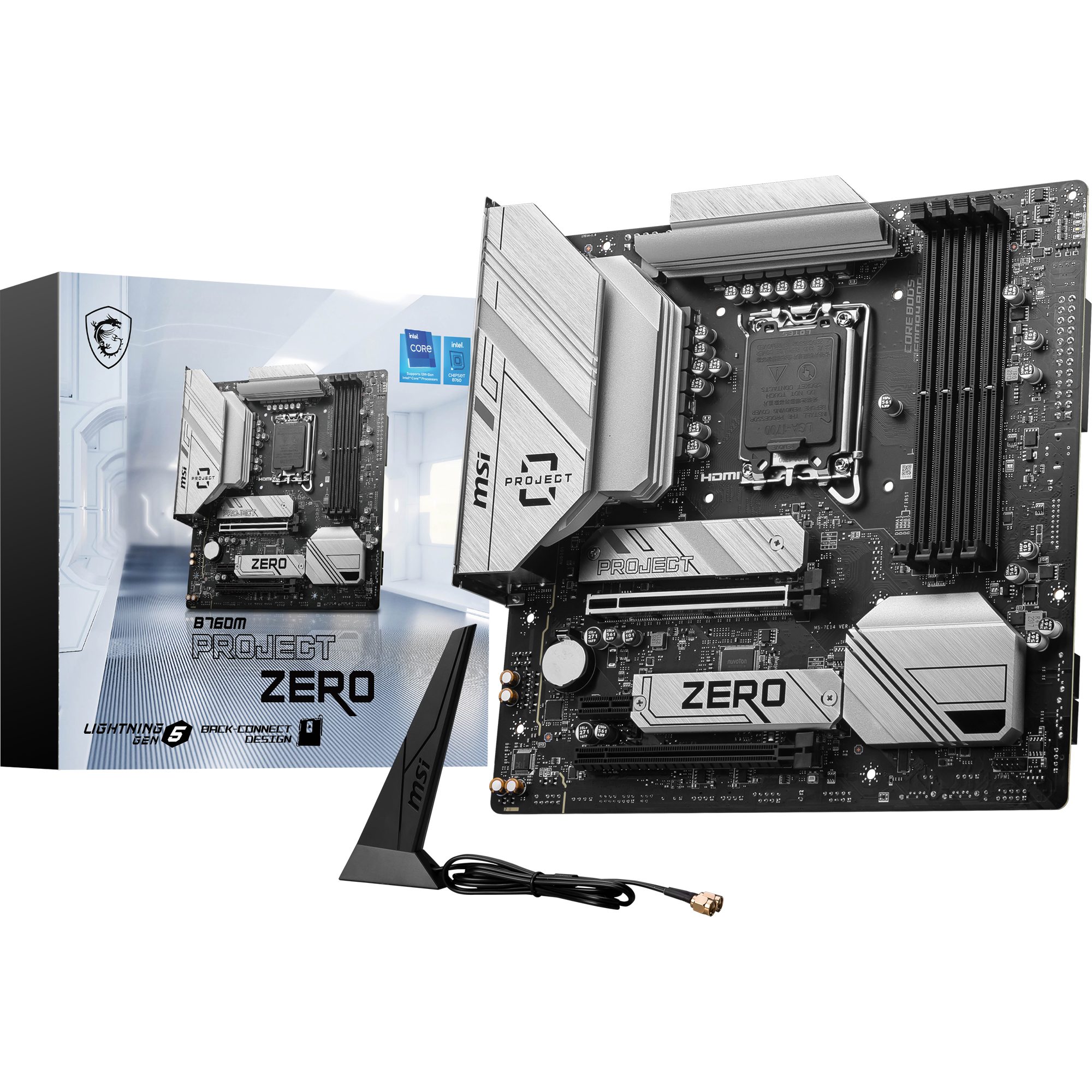 MSI MSI B760M PROJECT ZERO, Mainboard Mainboard