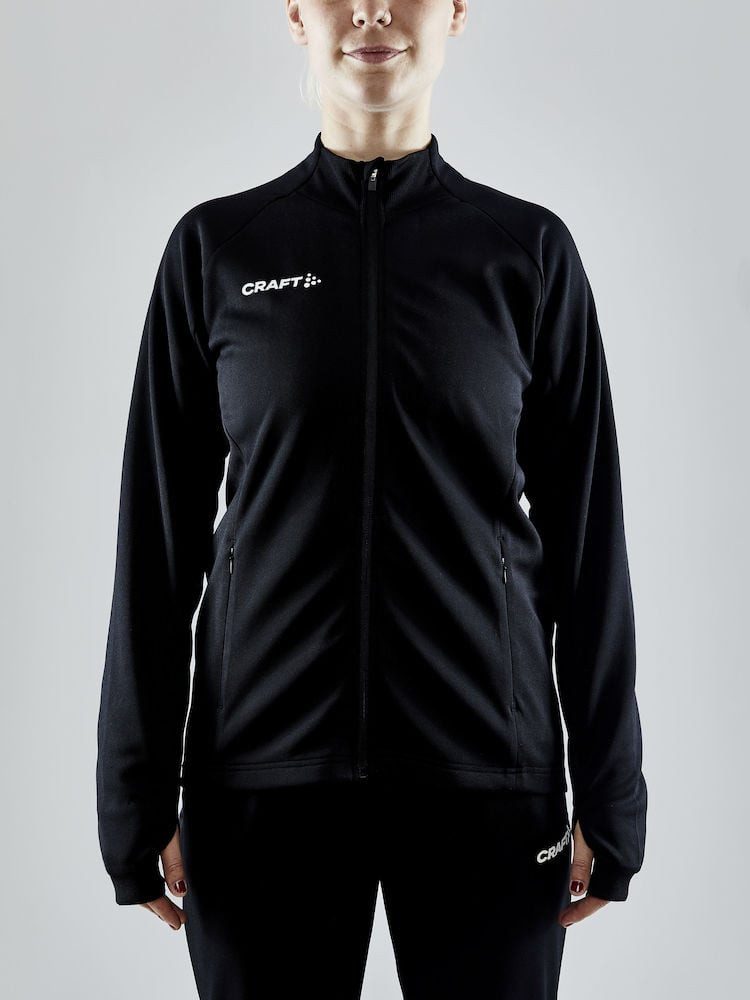 Craft Trainingsjacke Evolve Full Zip - strapazierfähige Mid-Layer-Jacke aus Stretchmaterial