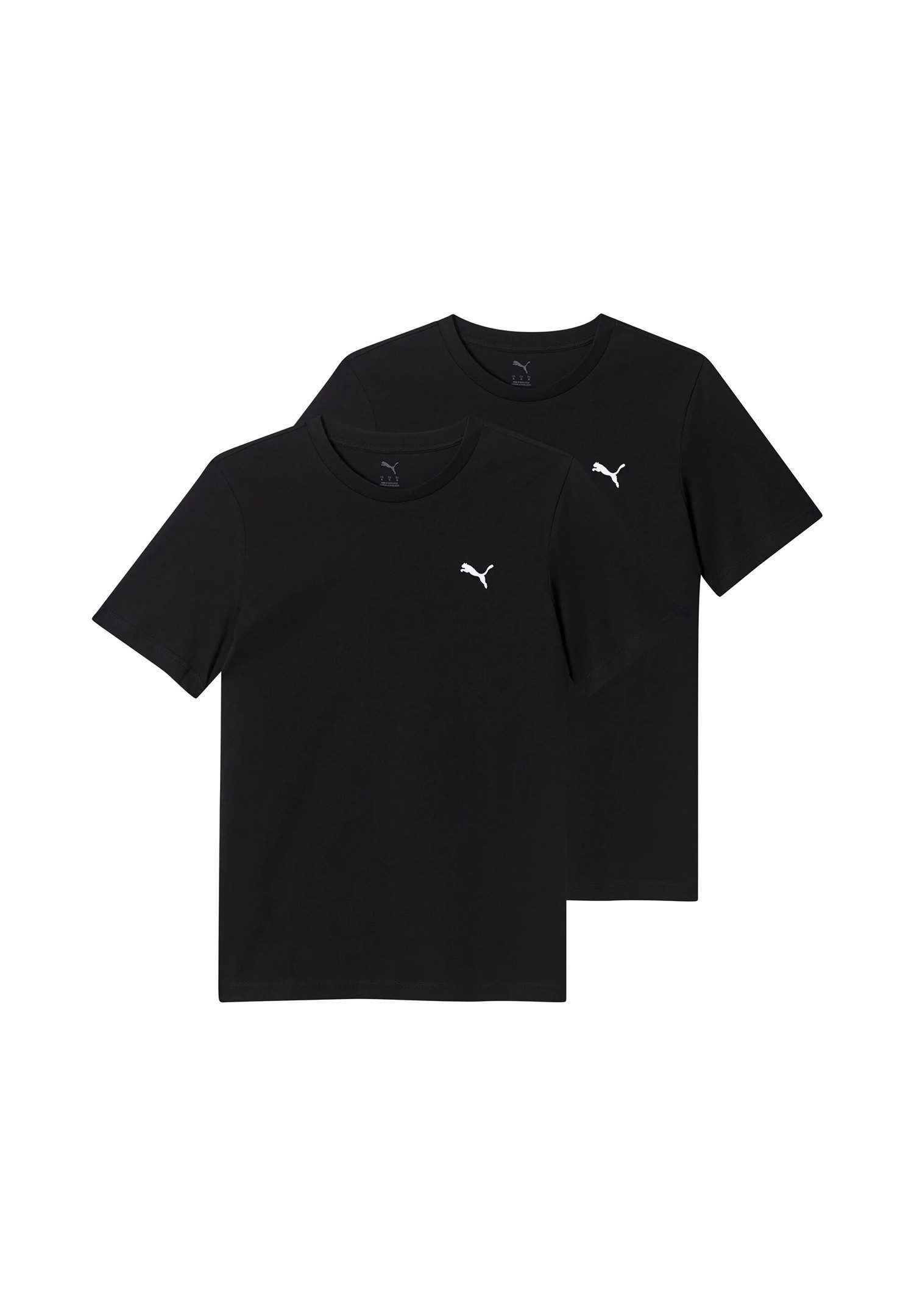 PUMA Poloshirt Ess Logo Tee Multipack M (Packung, 2er-Pack)