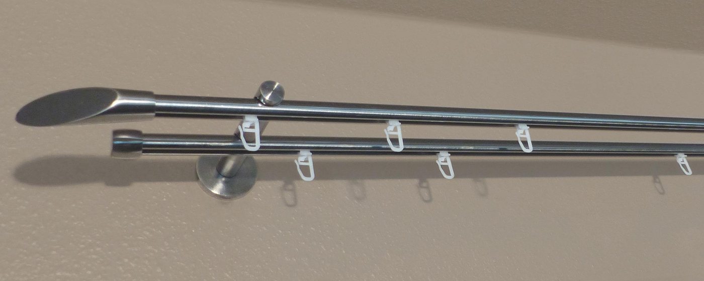 Gardinenstange »Evian«, indeko, Ø 16 mm, 2-läufig, Wunschmaßlänge-HomeTrends