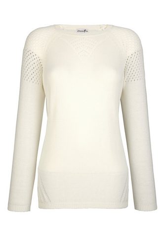 DRESS IN Платье в пуловер с красивый отверстия