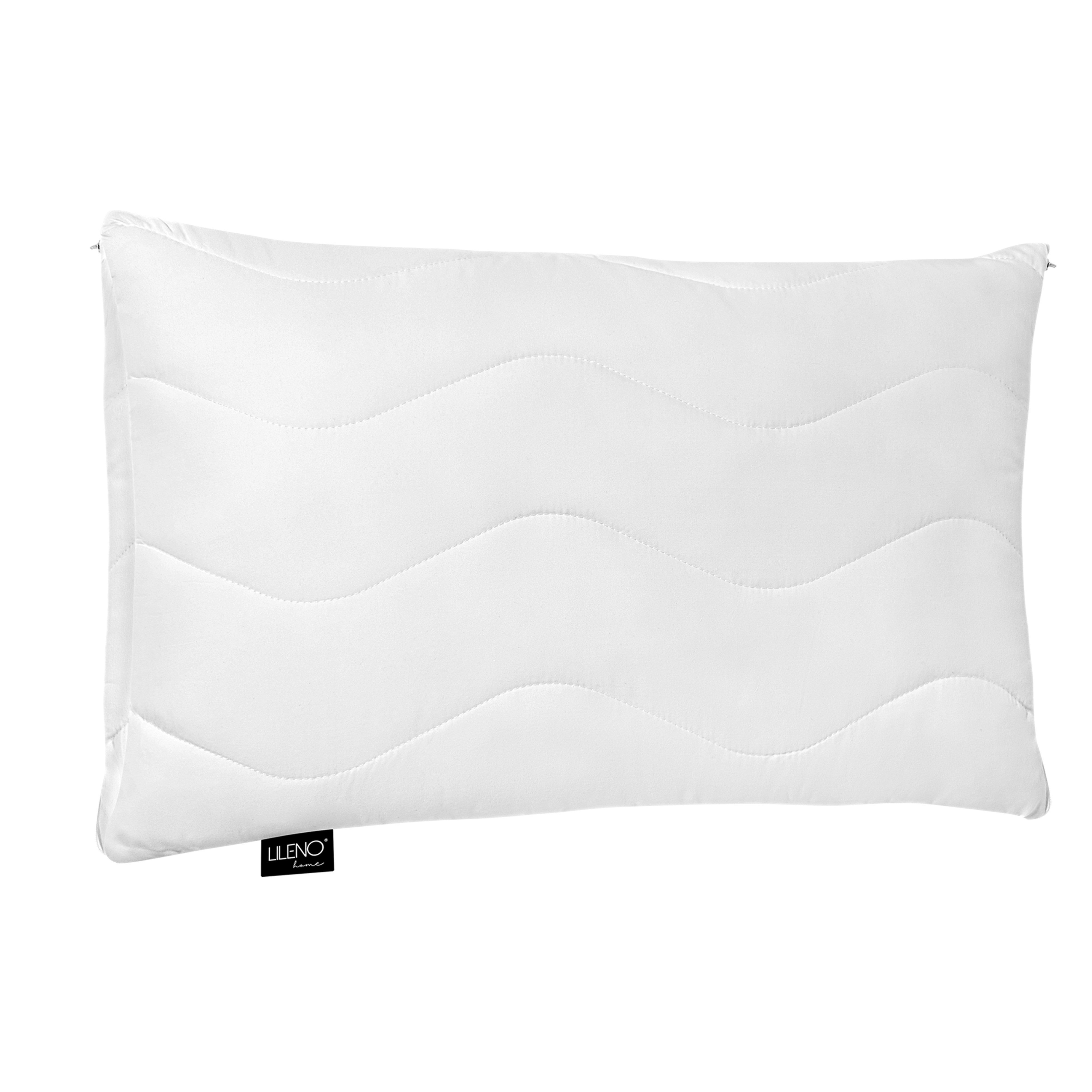 LILENO HOME Подушки - gestepptes Подушки in verschiedenen Größen - Made in Germany, Füllung: 100% Polyester, Rückenschläfer, Seitenschläfer, Bauchschläfer, Spar-Set, 1er Set, Декоративные подушки 30x50 cm, allergikergeeignet, Bettkissen oder Подушки