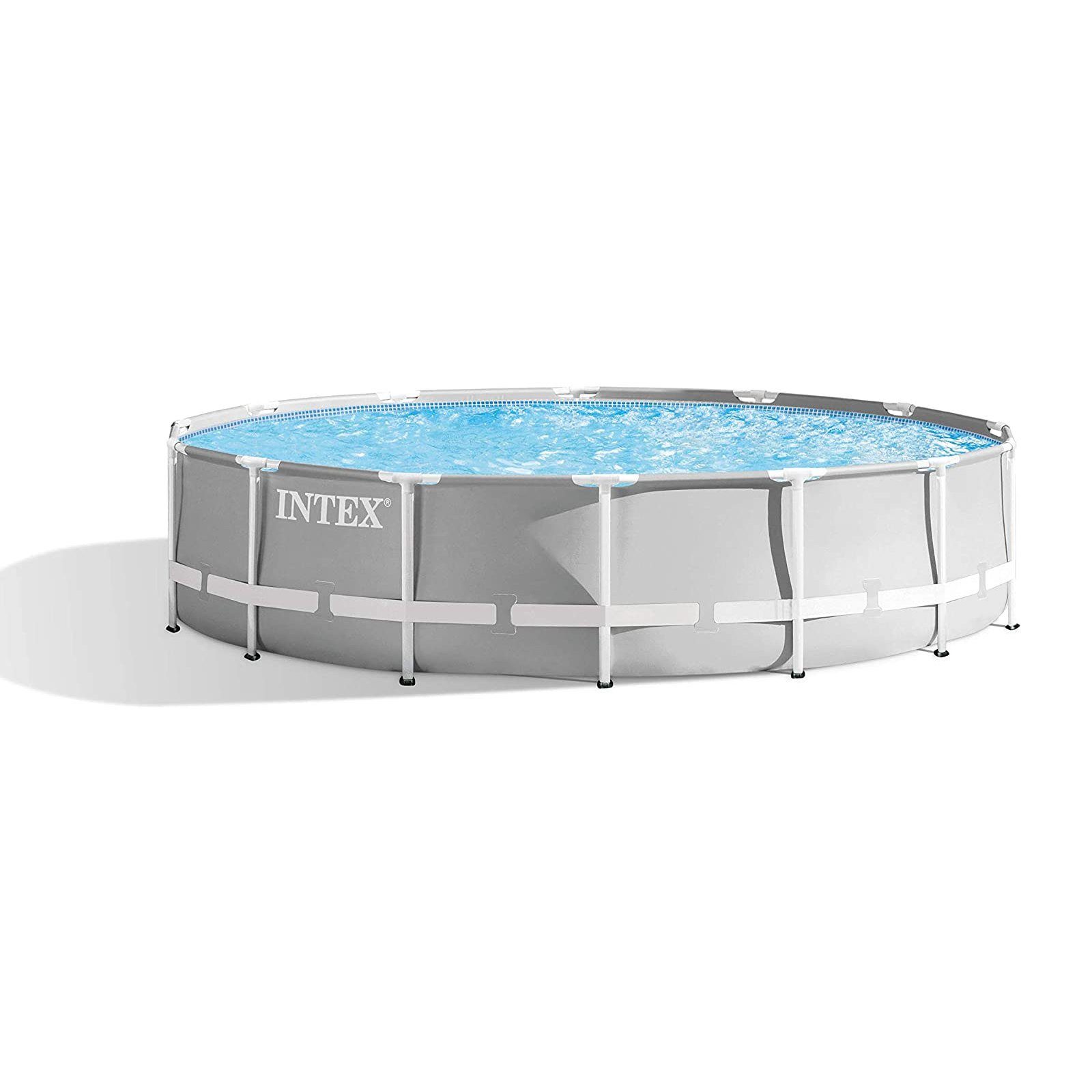Pool 26720GN PrismFramePool-Set inkl.Pumpe, Leiter und Planen 427x107cm