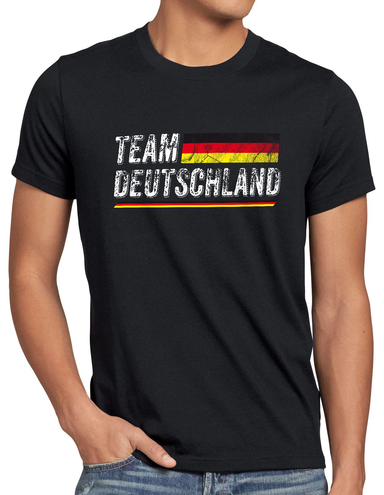 style3 Print-Shirt Team Deutschland Herren T-Shirt EM 2024 Fussball Sport Olympia