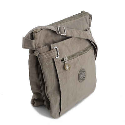 BAG STREET Umhängetasche Bag Street - Uni Crossbody Bag Stofftasche Umhängetasche Auswahl