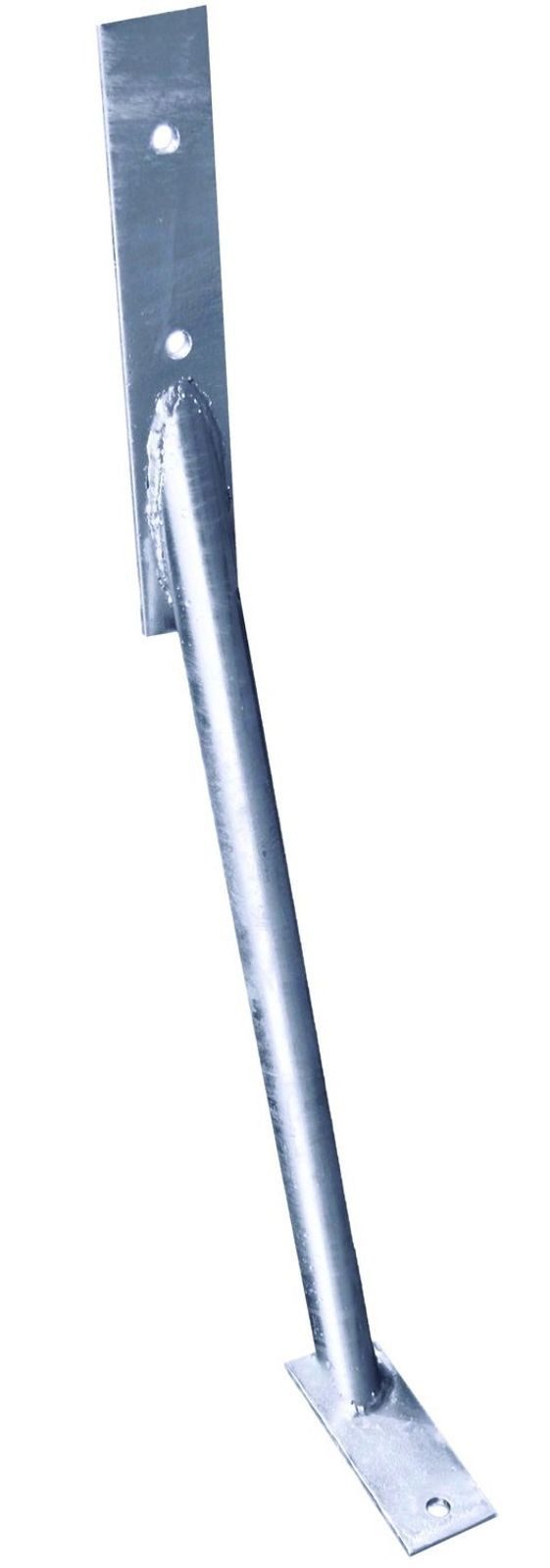 BURI Pfostenträger Sturmanker Pfostenhalter 71cm Windschutz Erdanker Bodenanker