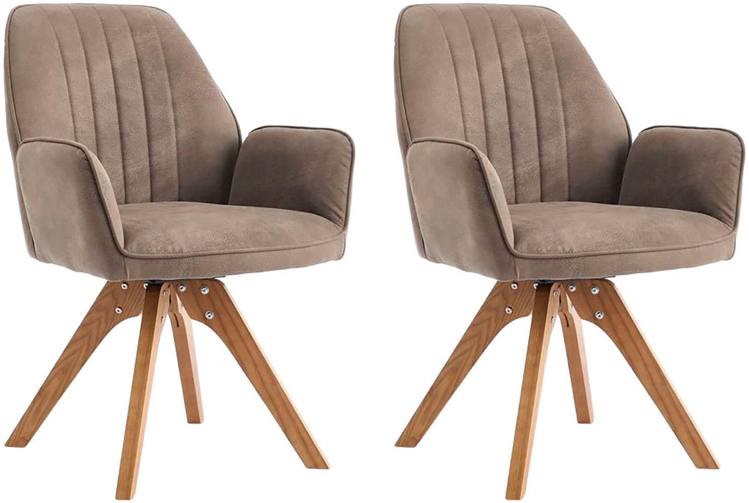 Home affaire Stuhl Pollenca (Set, 2 St), tolle Optik