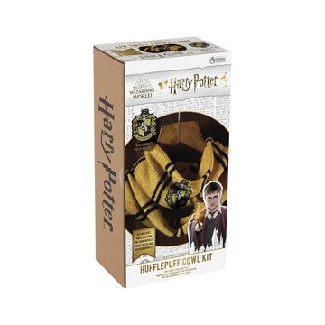 Harry Potter Strickschal Harry Potter - Loop Schal Strick-Set - Hufflepuff