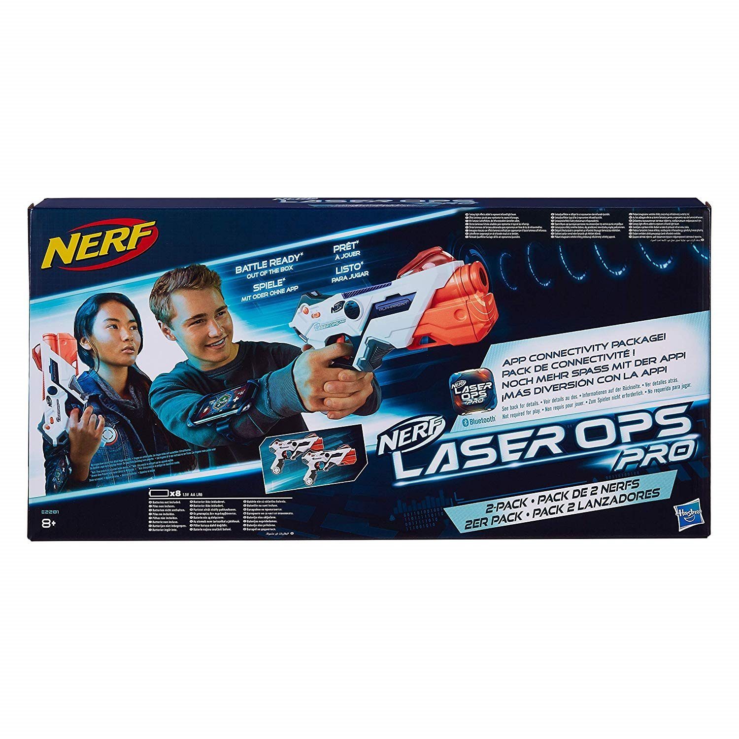 Hasbro Spielzeug-Gartenset »E2281EU4 Nerf Laser Ops Pro AlphaPoint im  Zweierpack«