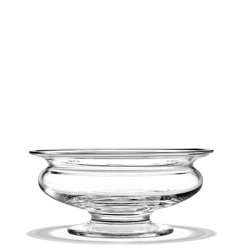 HOLMEGAARD Tischvase »klare Blumenschale Old English / Dekoschale aus mundgeblasenem Glas«