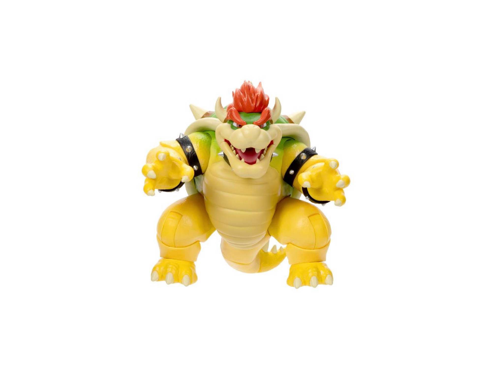 Super Mario Actionfigur Nintendo Super Mario Movie Fire Breathing Bowser, 18 cm