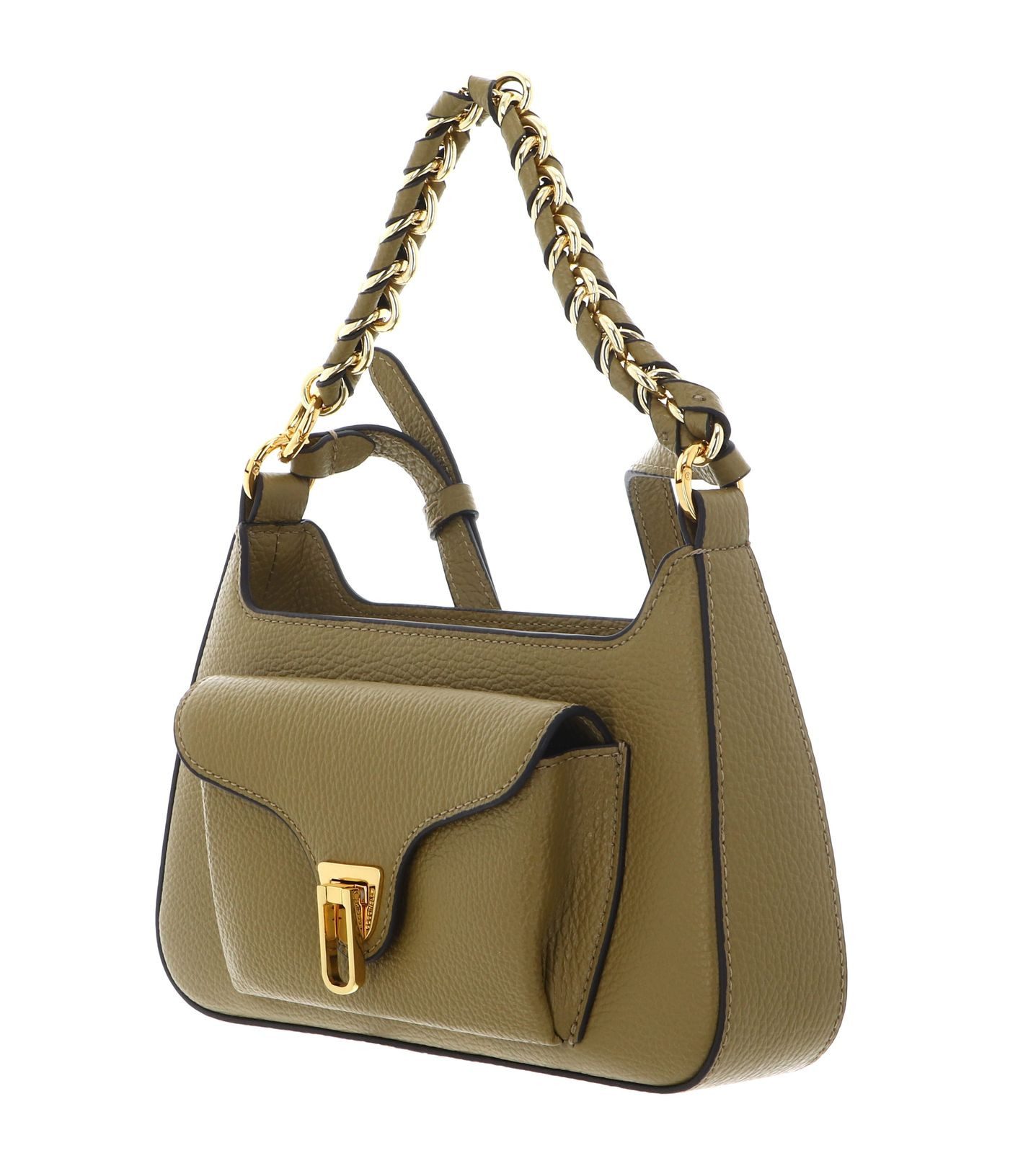 COCCINELLE Handtasche Grained Leather Handbag, aus echtem Rindsleder