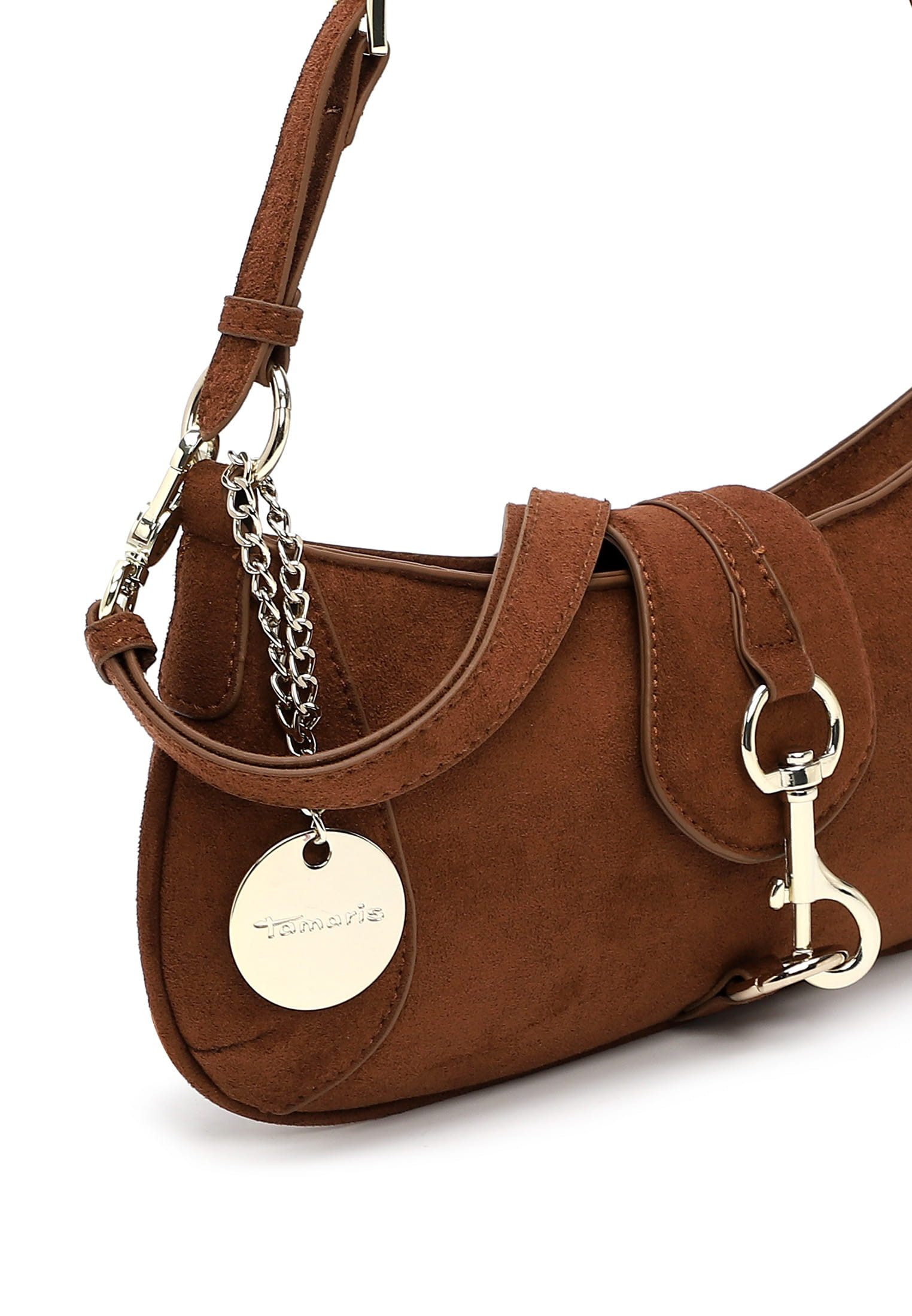 Tamaris Beuteltasche TAS Marina Suede, Logo Anhänger – Bild 5 von 5