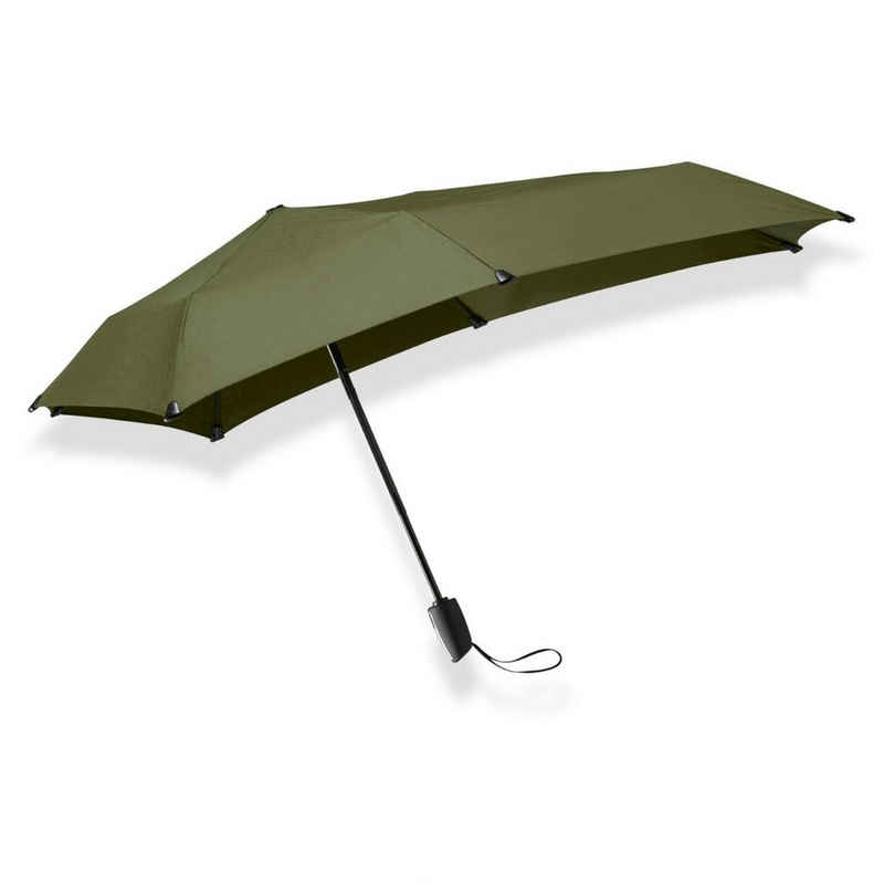 senz Taschenregenschirm Taschenschirm Automatic Mini - Farbwahl, gefaltet ca, 28 cm lang, Verdeck offen 91x91 cm