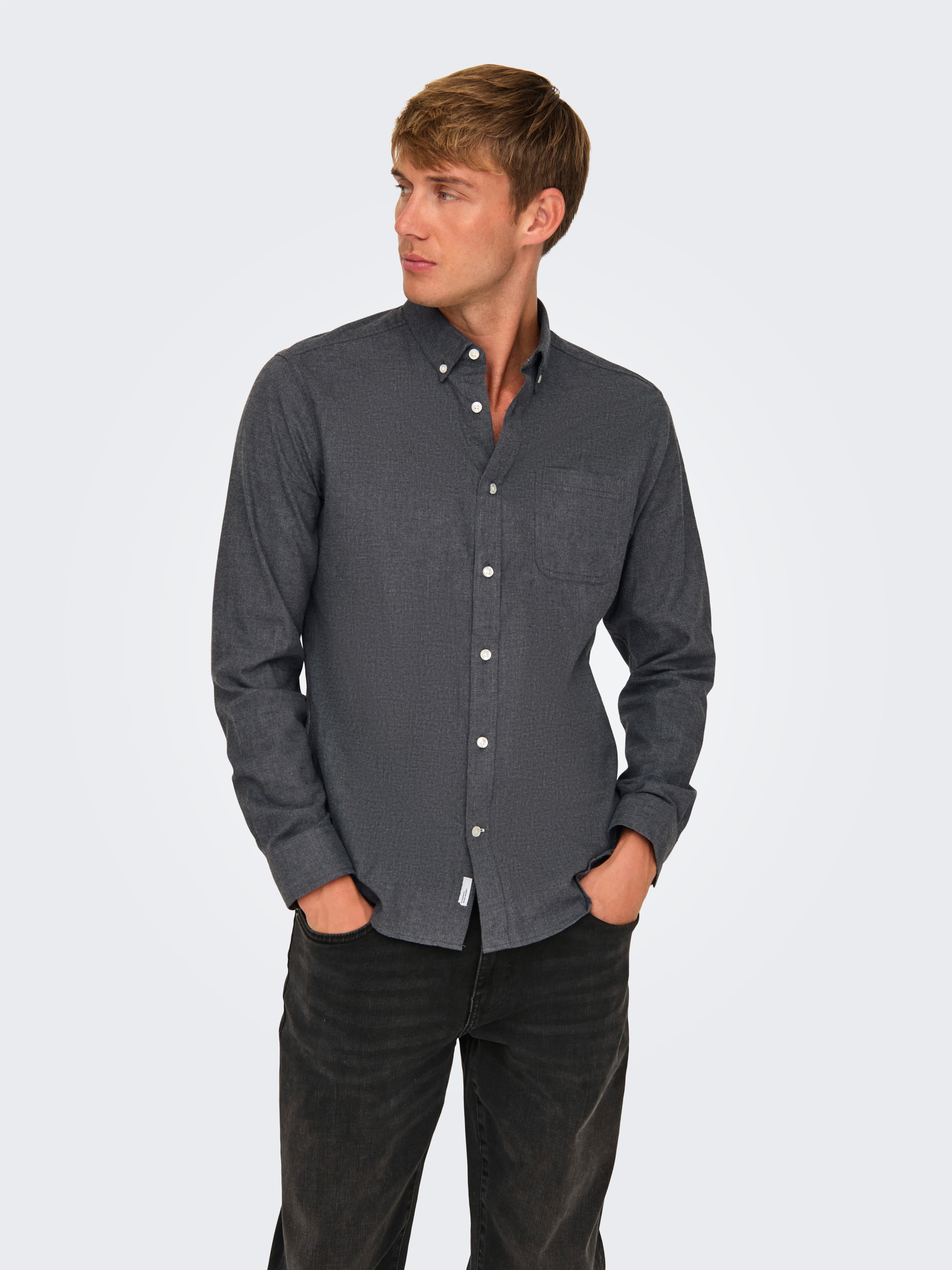 ONLY & SONS Langarmhemd ONSROAD LIFE günstig online kaufen
