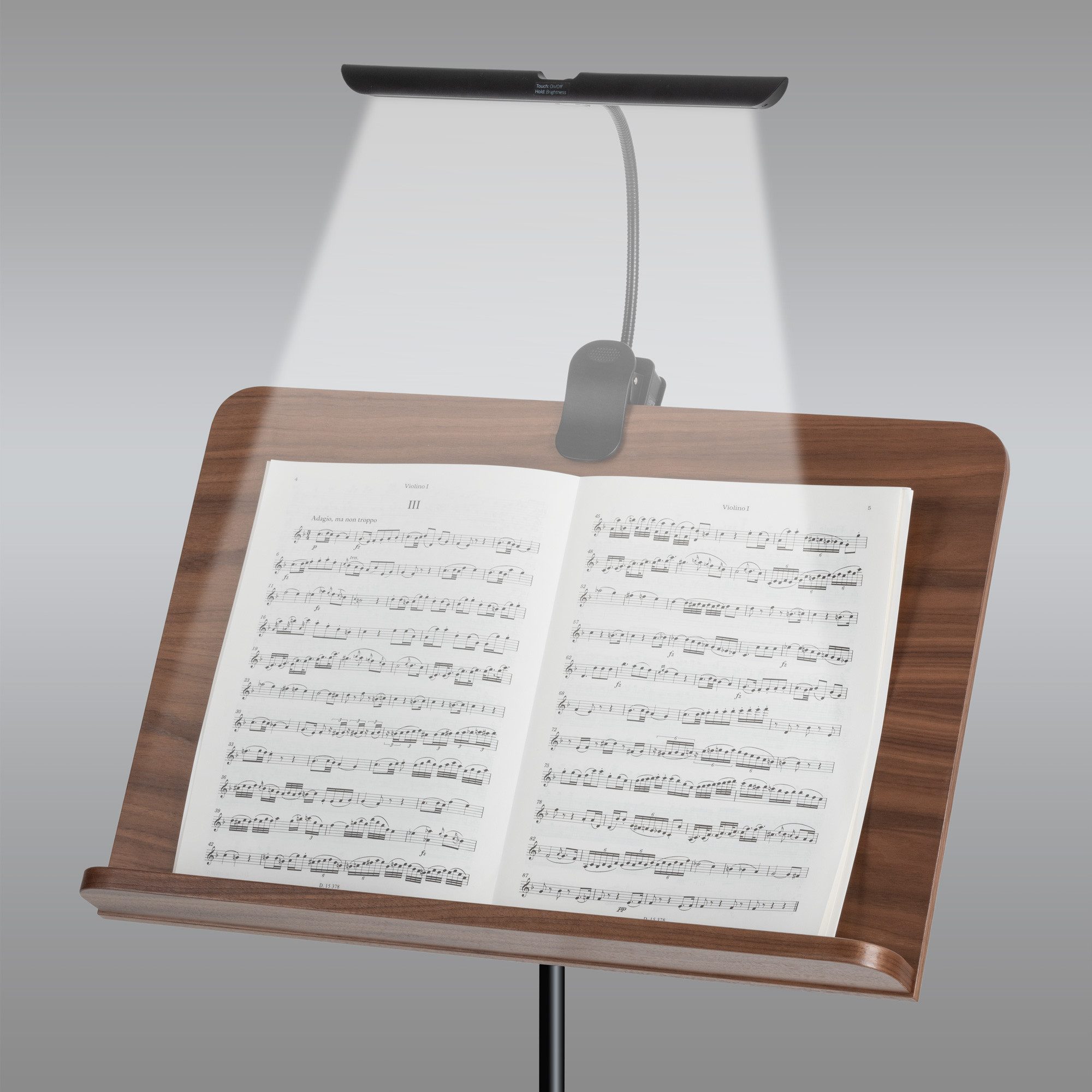 Classic Cantabile LED Klemmleuchte 12125 Notenpultleuchte Easy mit Memory F günstig online kaufen