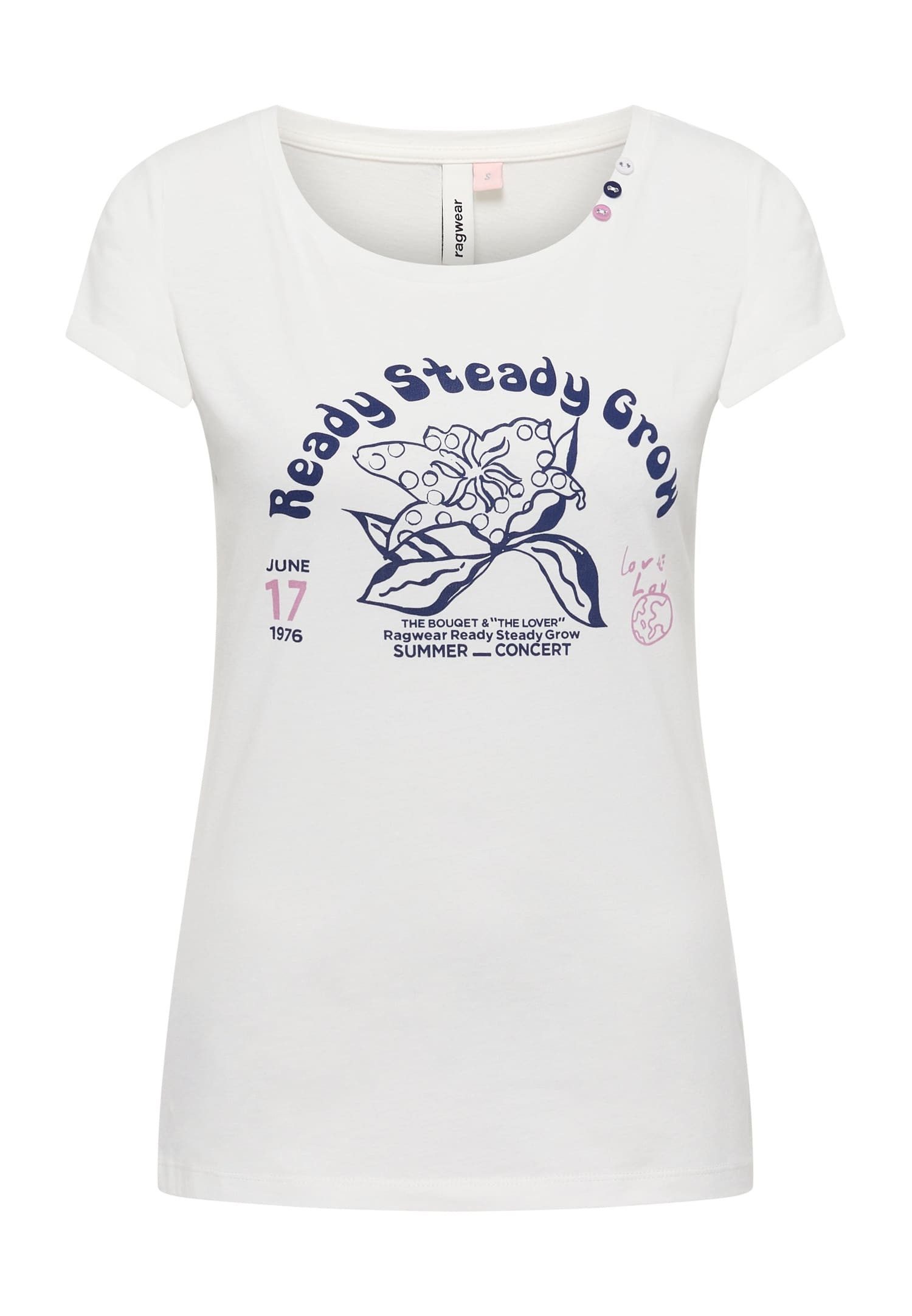 Ragwear T-Shirt FLLORAH PP GOTS (Packung, günstig online kaufen