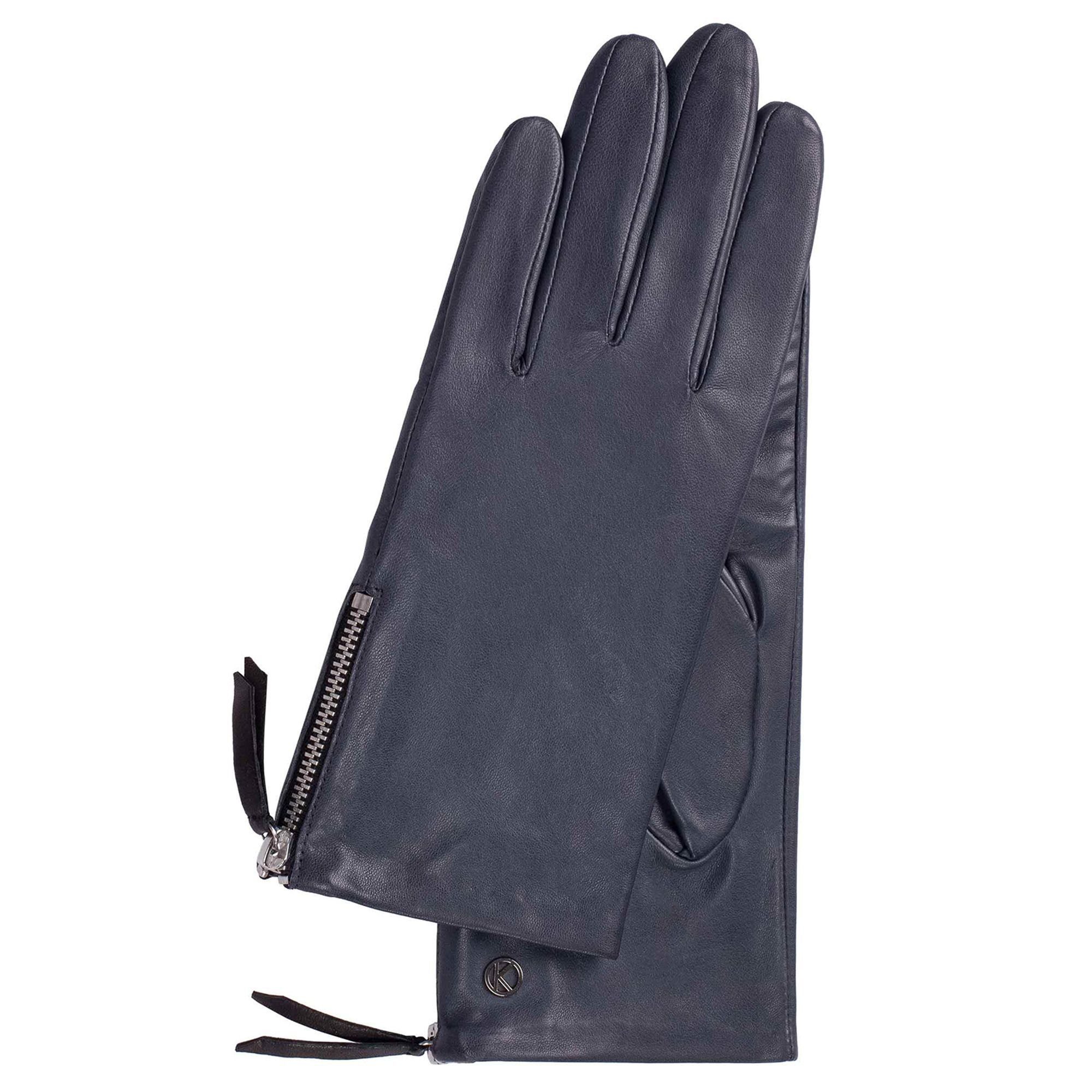 KESSLER Lederhandschuhe Demi anthracite