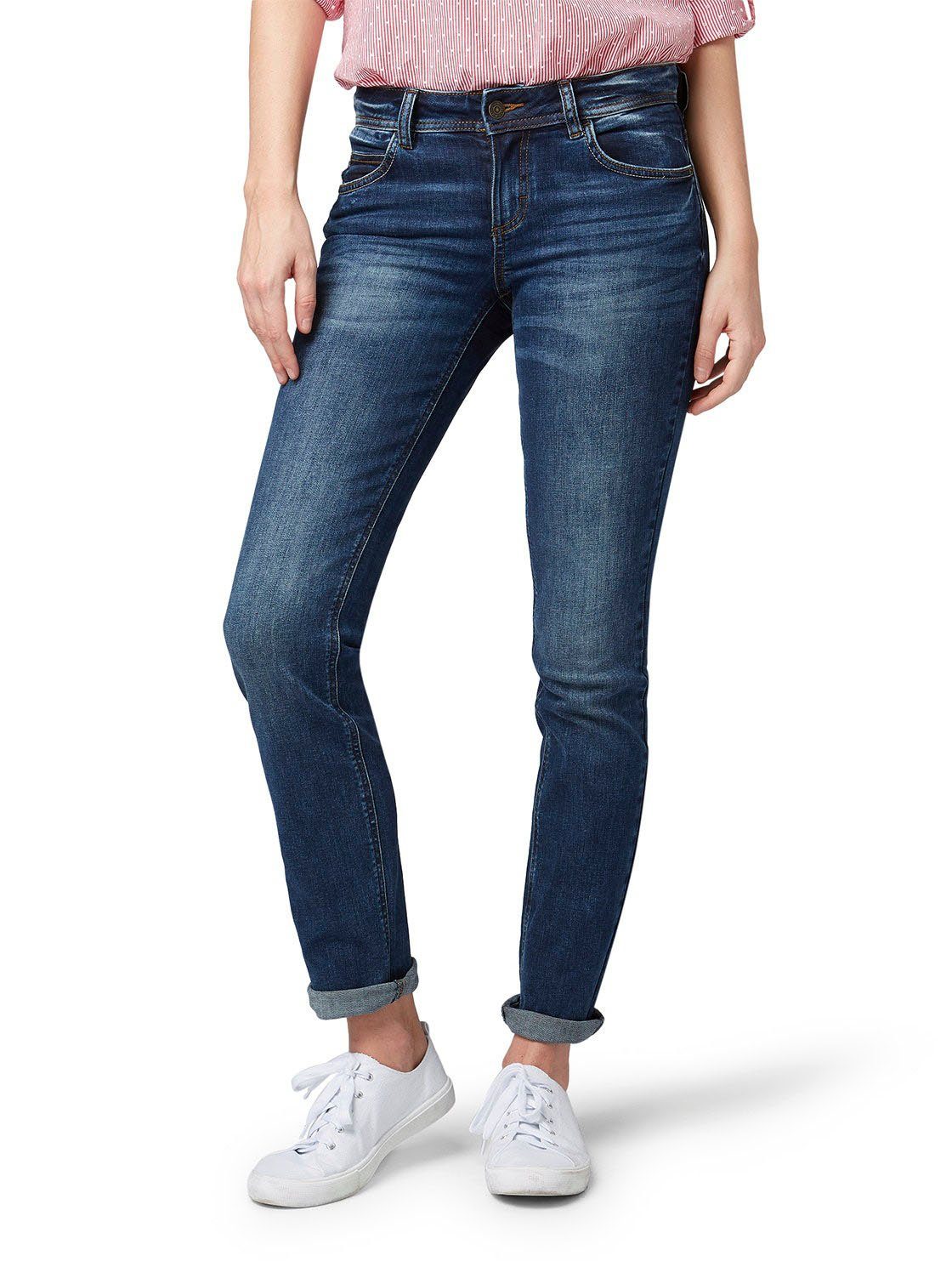 TOM TAILOR Straight-Jeans in 5-Pocket-Form