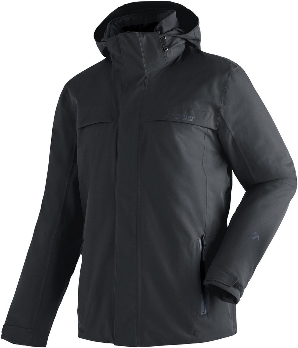 Maier Sports Funktionsjacke Peyor M black/graphite
