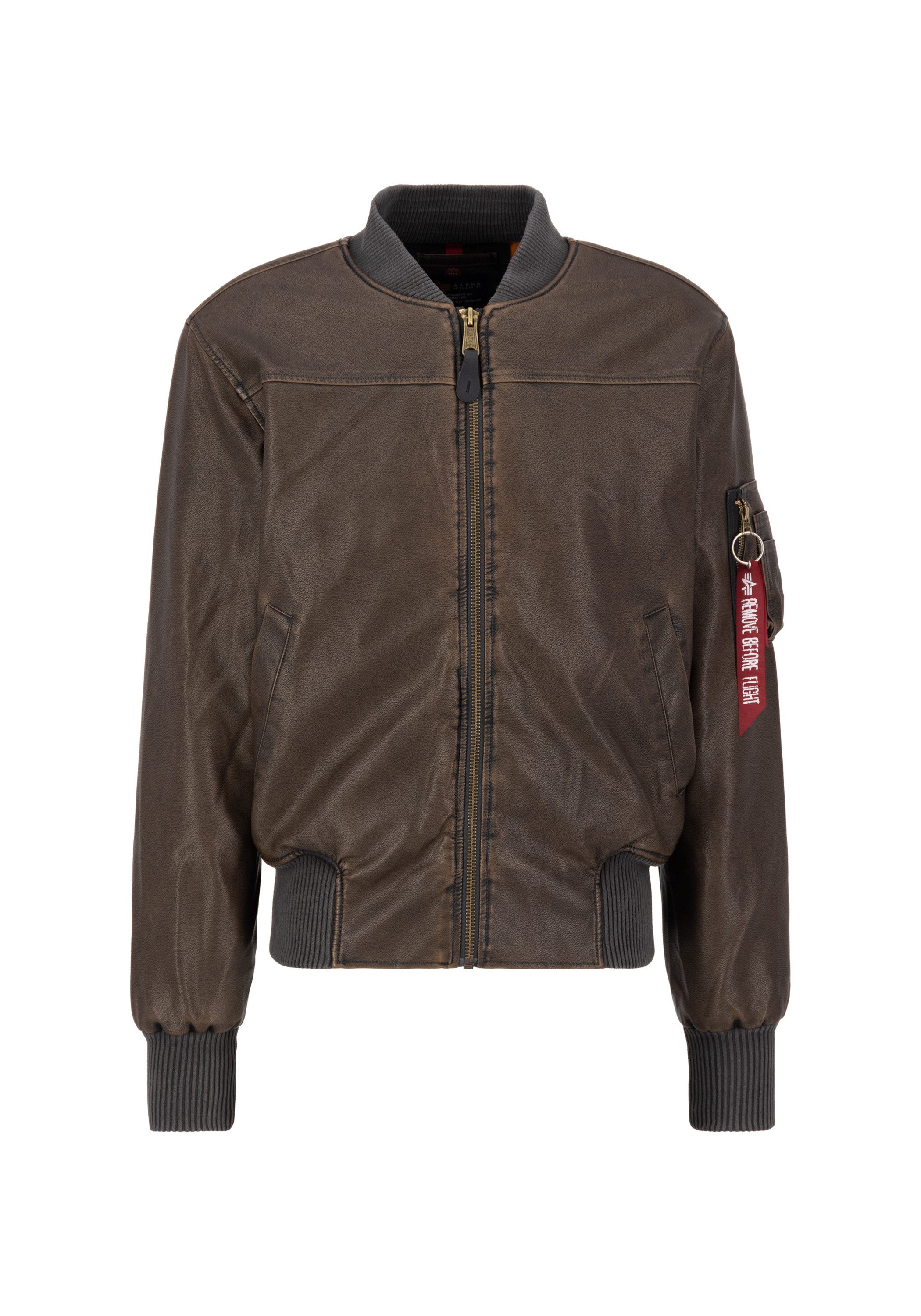 Alpha Industries Bomberjacke MA-1 Faux Leather günstig online kaufen